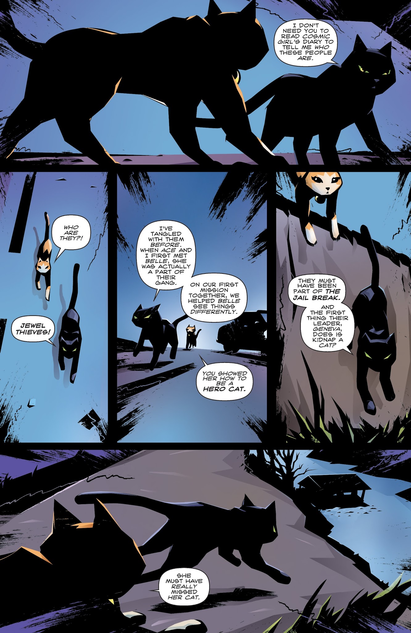 Read online Hero Cats: Midnight Over Stellar City Vol. 2 comic -  Issue #2 - 10