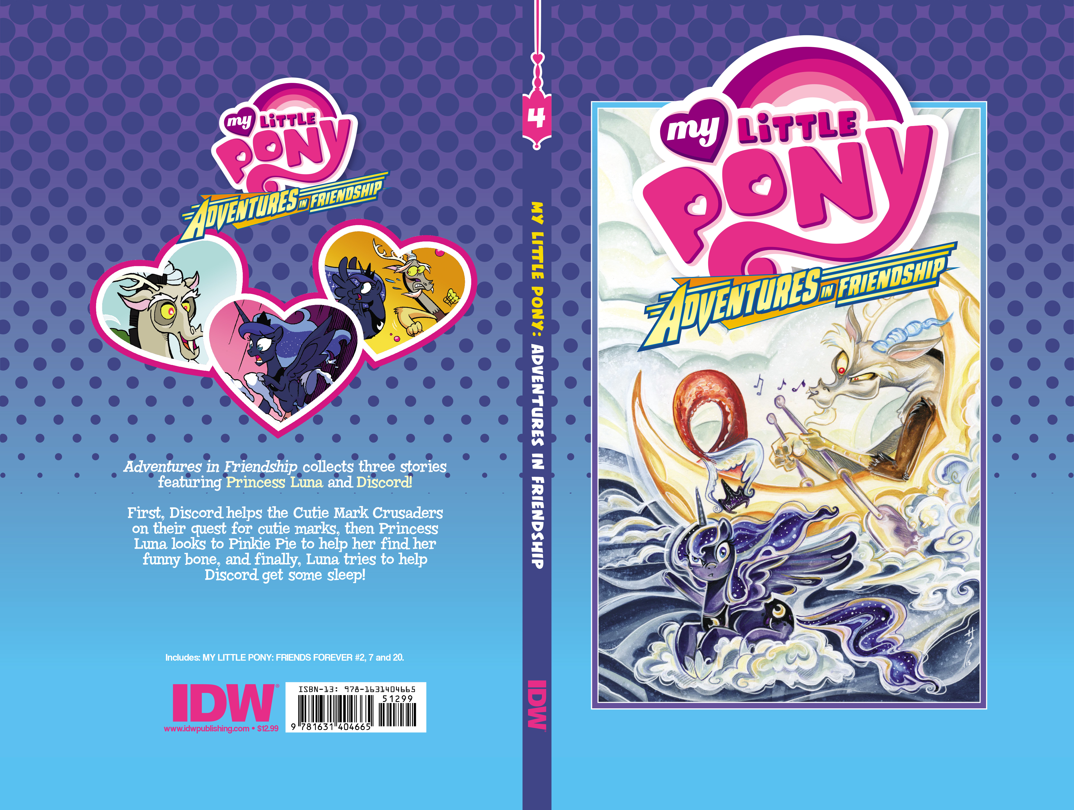 Read online My Little Pony: Adventures in Friendship comic -  Issue #4 - 1