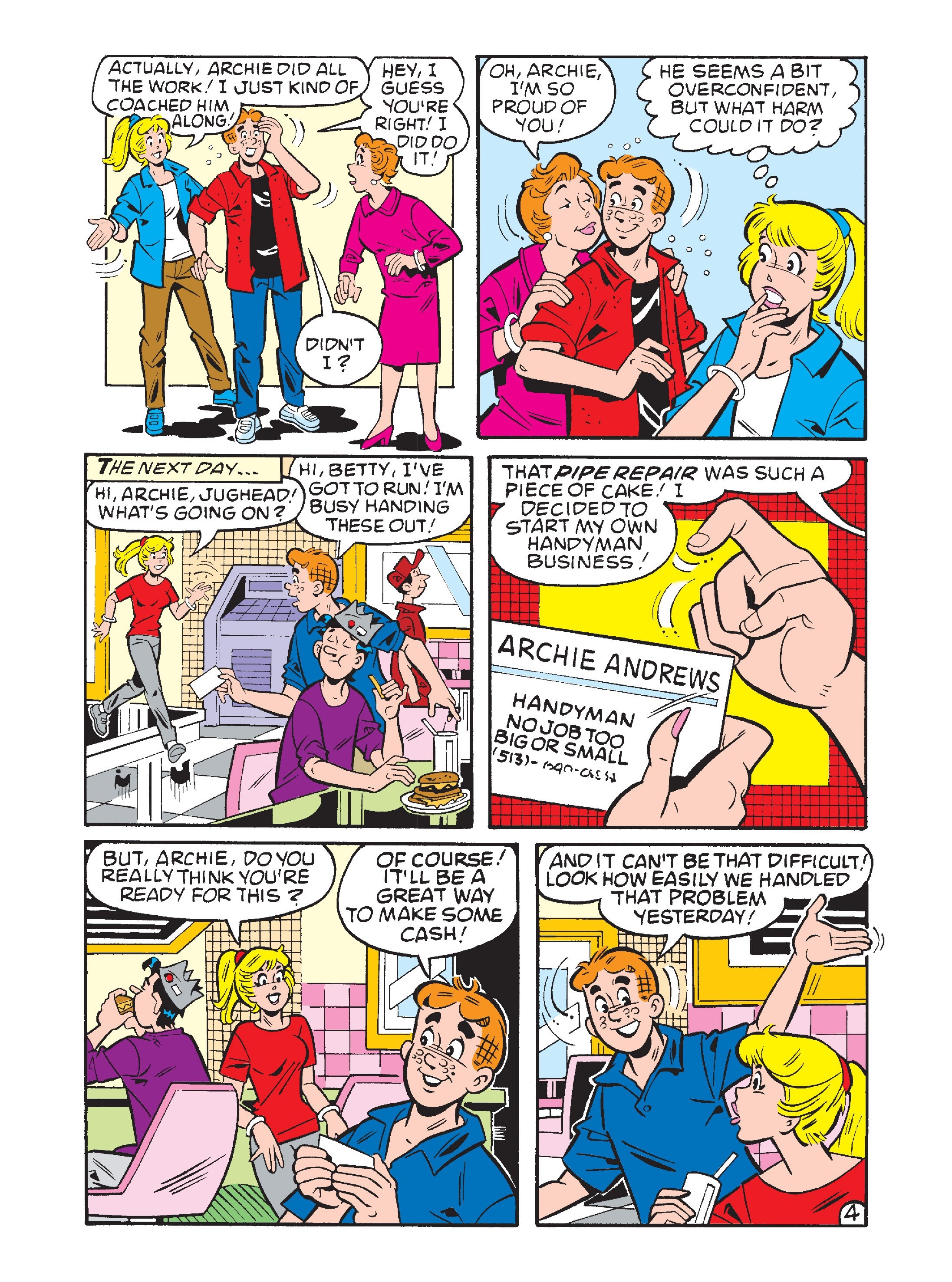 Read online Archie's Double Digest Magazine comic -  Issue #255 - 218