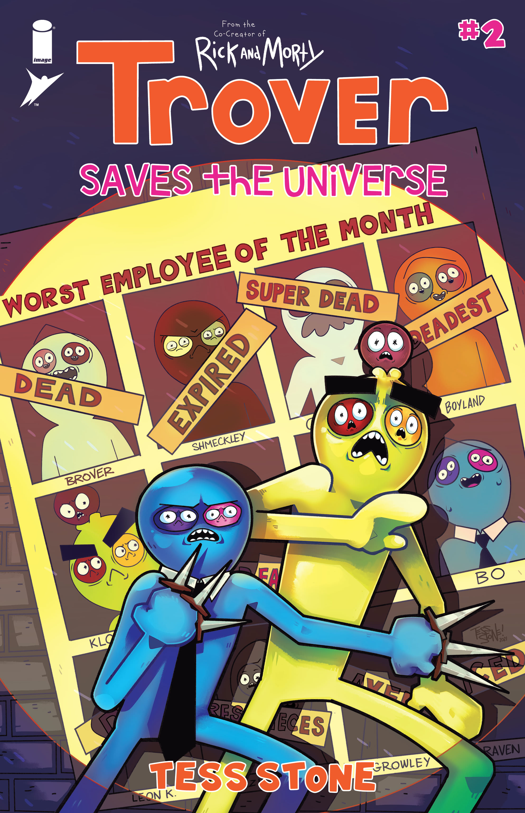 Read online Trover Saves The Universe comic -  Issue #2 - 1