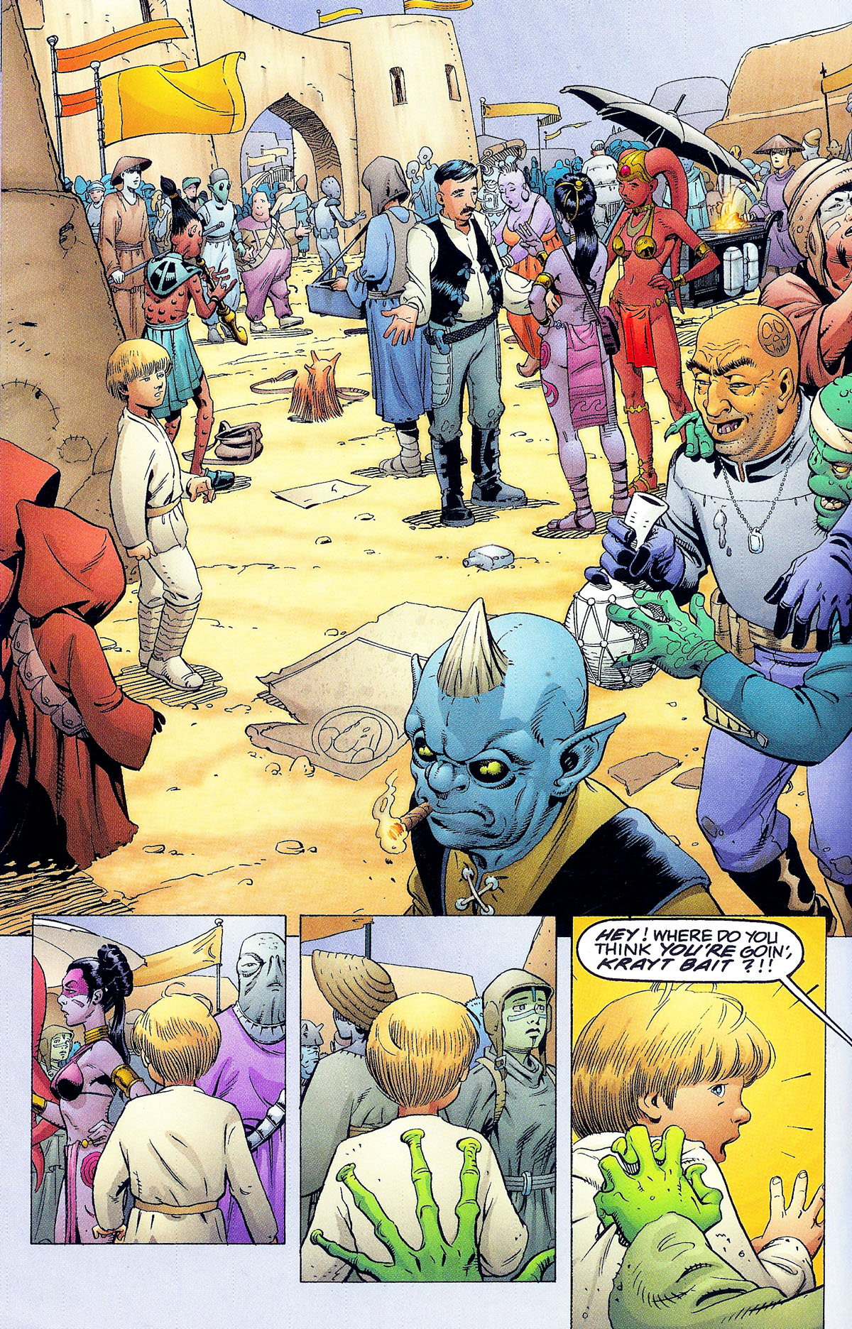 Read online Star Wars: Episode I comic -  Issue # Issue - Anakin Skywalker - 14