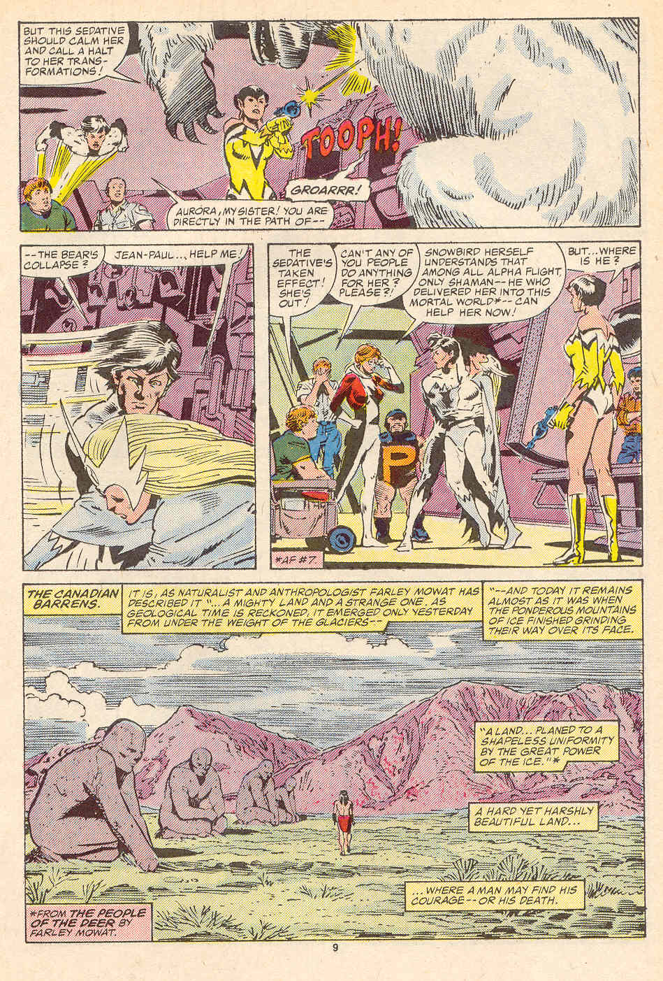 Read online Alpha Flight (1983) comic -  Issue #35 - 10