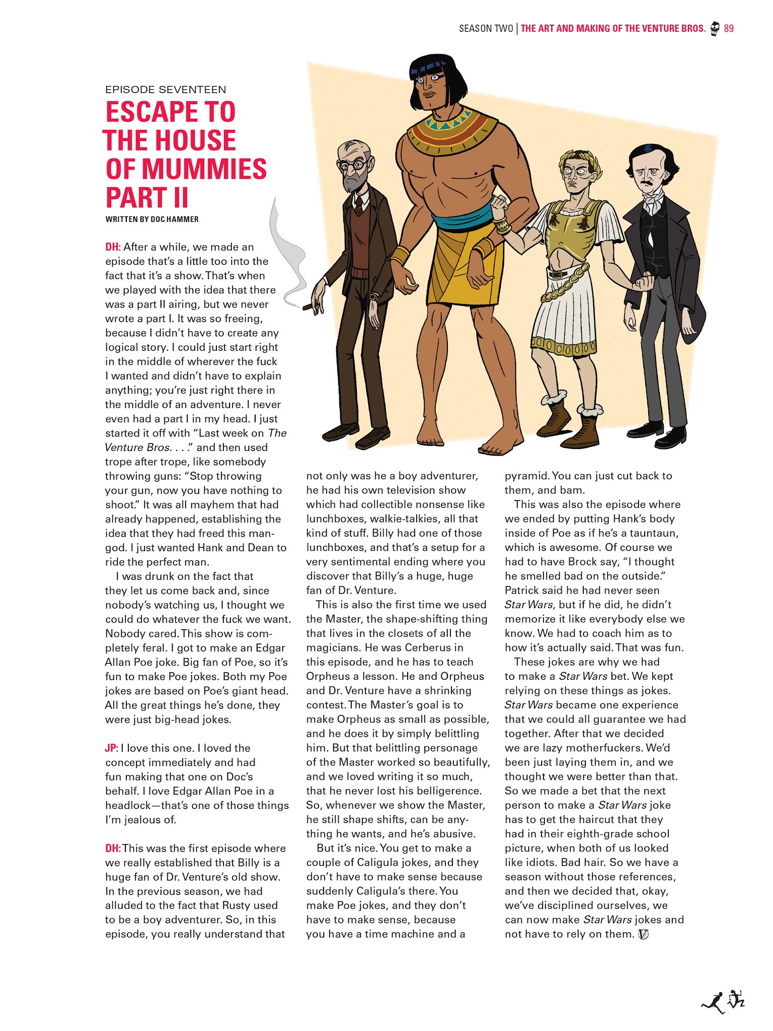 Read online Go Team Venture!: The Art and Making of The Venture Bros. comic -  Issue # TPB (Part 1) - 89