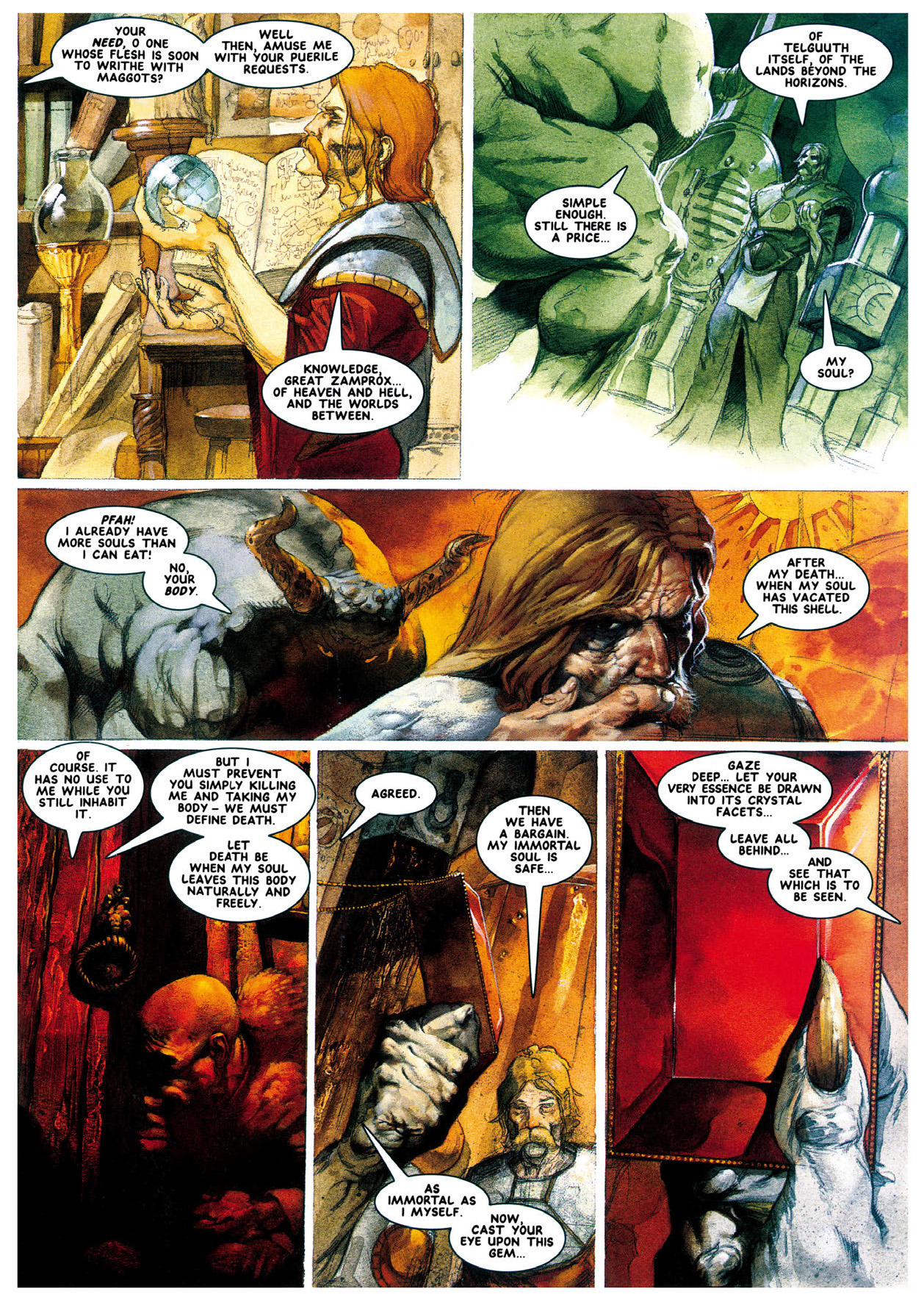 Read online Tharg's Creepy Chronicles comic -  Issue # TPB - 105