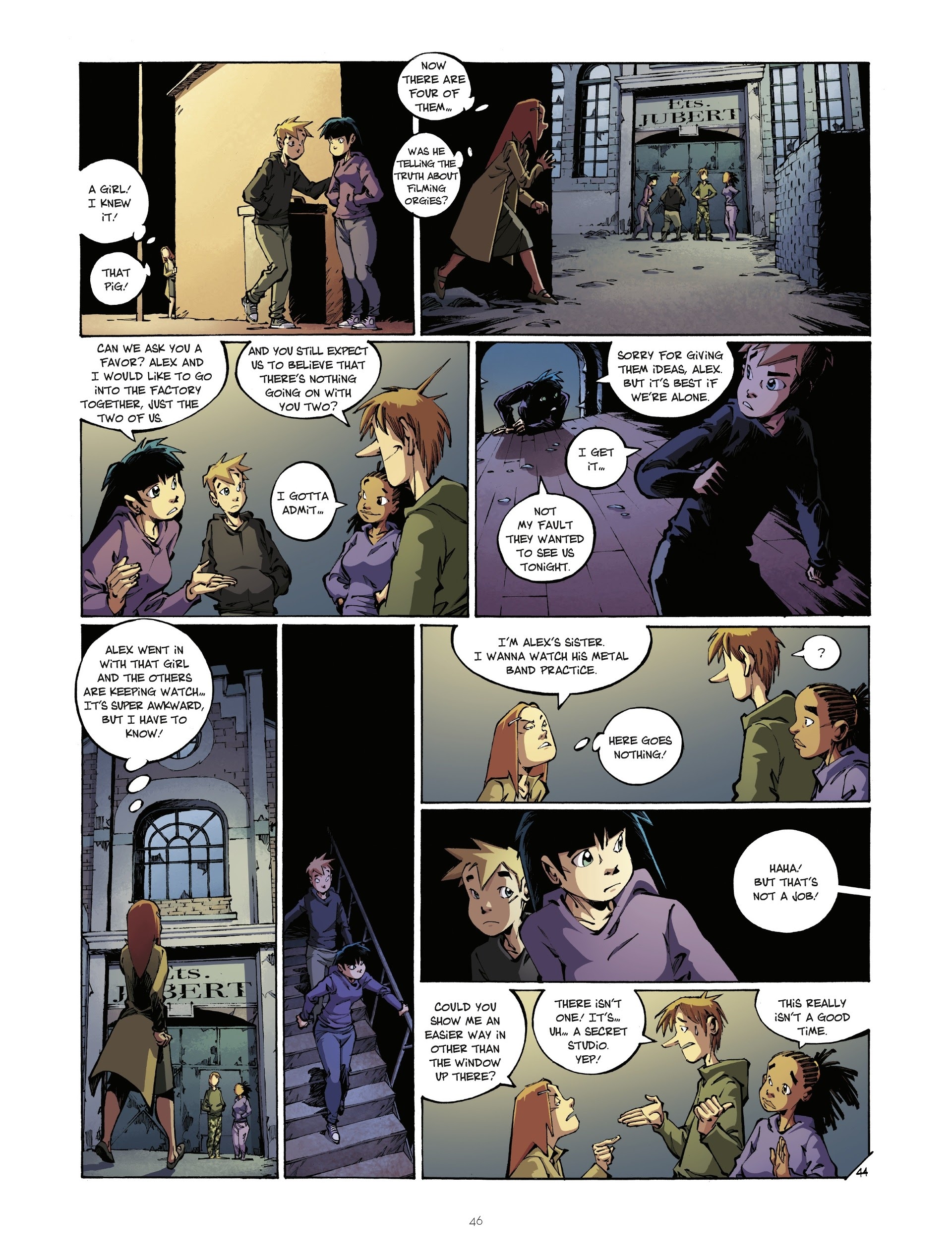 Read online Urbex comic -  Issue #1 - 46