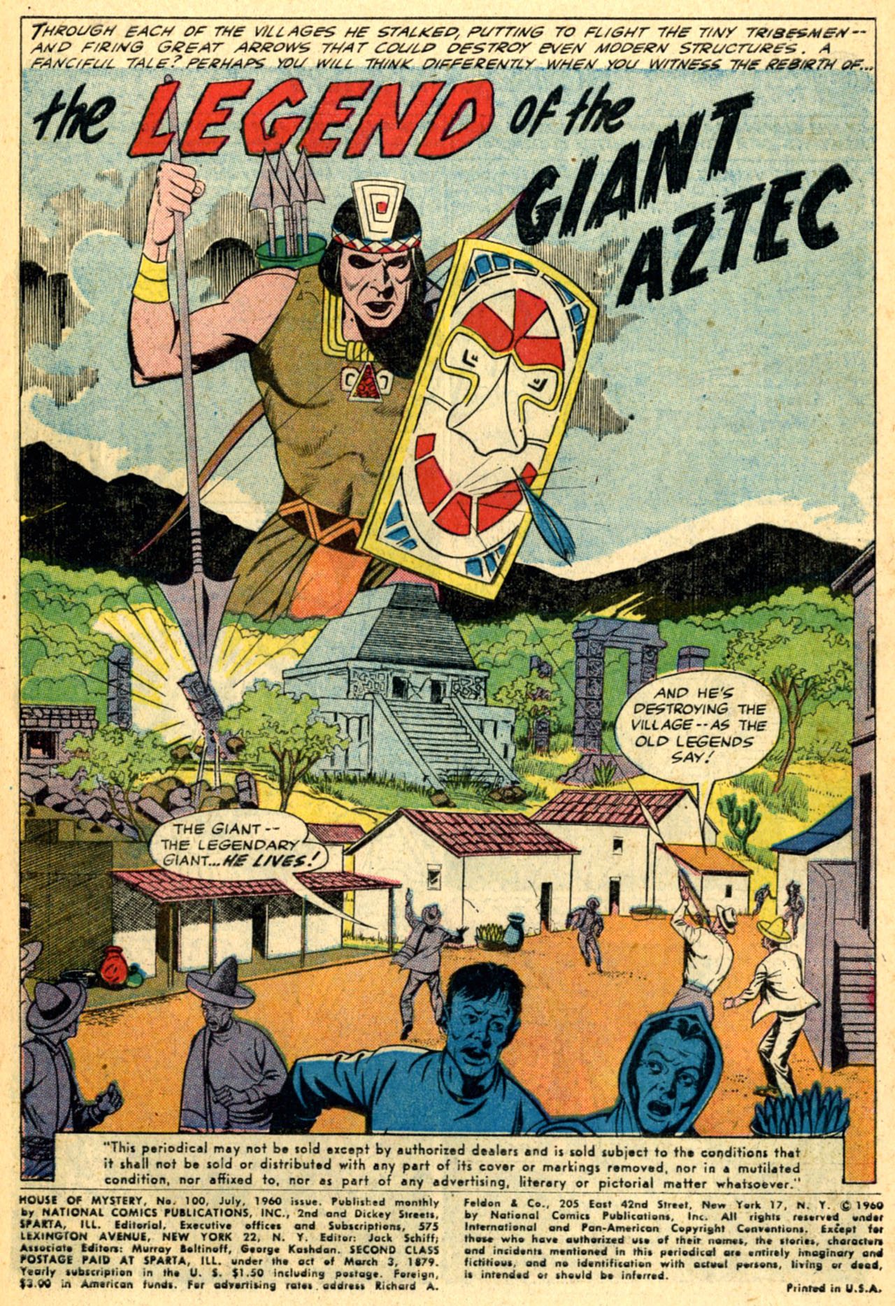 Read online House of Mystery (1951) comic -  Issue #100 - 3