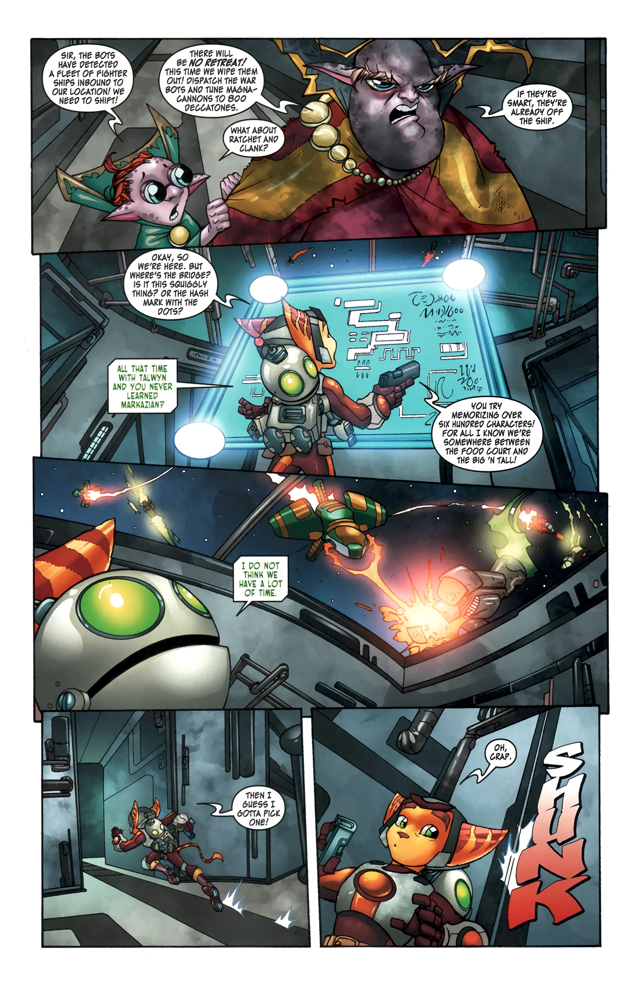 Read online Ratchet & Clank comic -  Issue #4 - 13