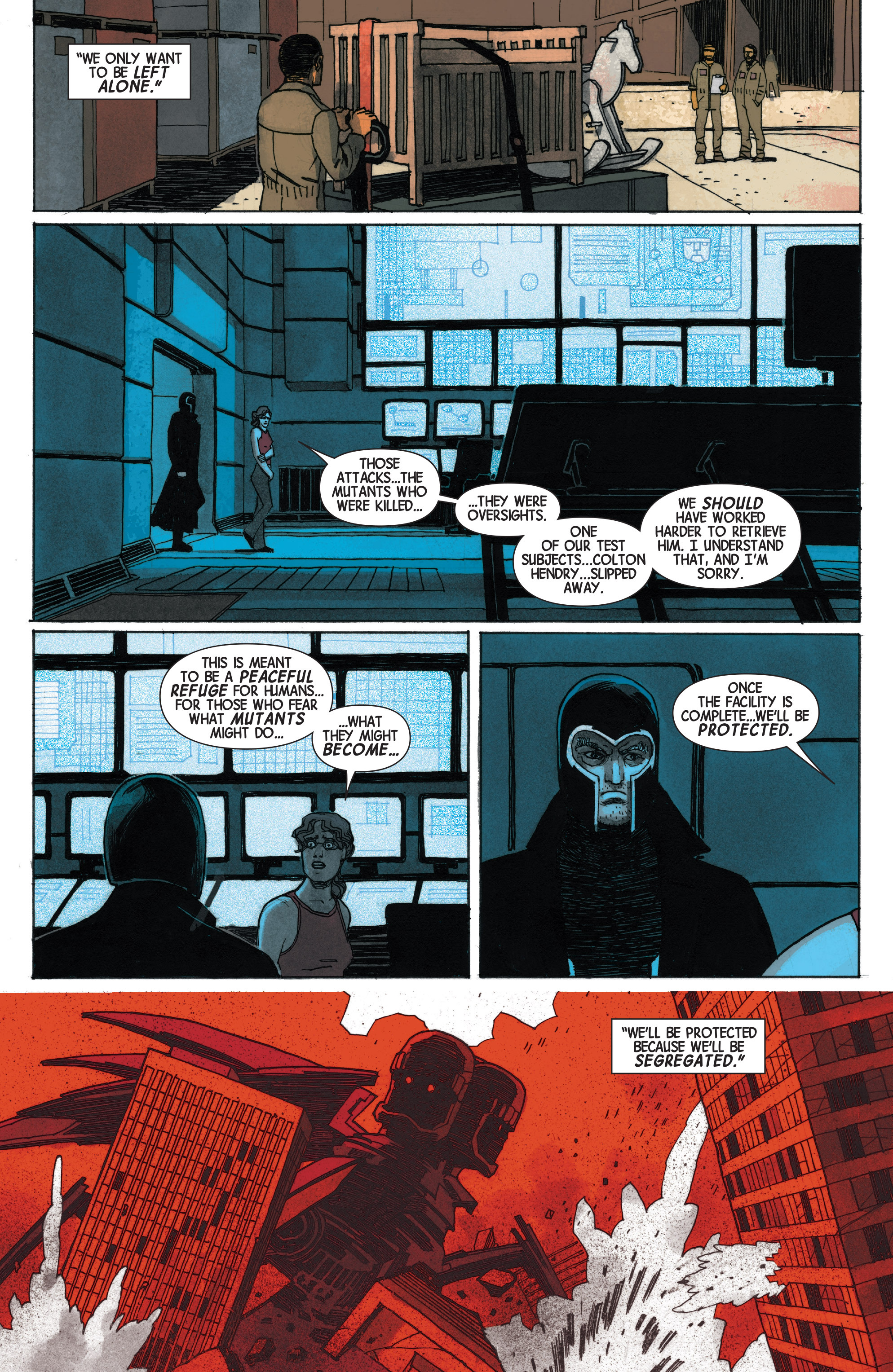 Read online Magneto comic -  Issue #3 - 16