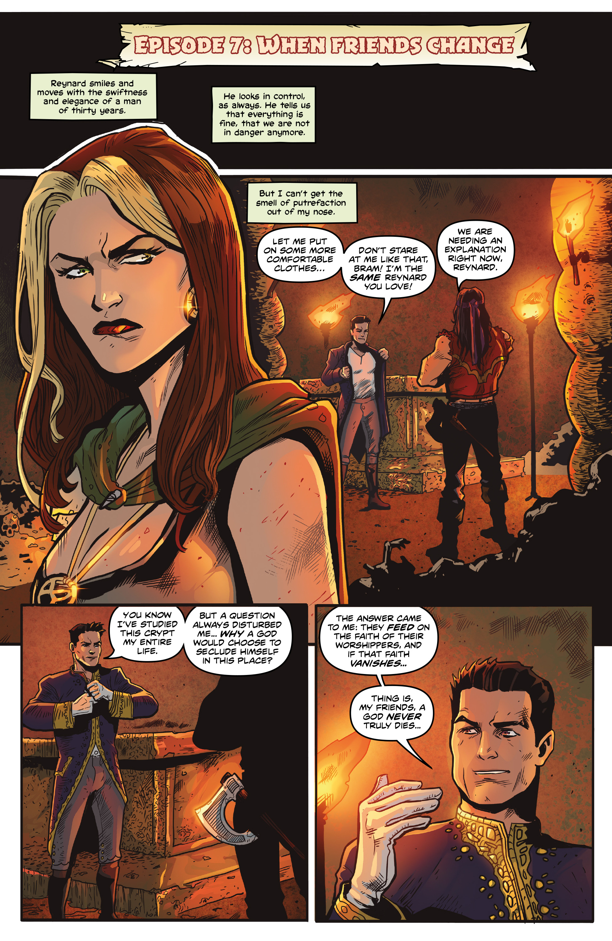 Read online Rogues!: The Burning Heart comic -  Issue #5 - 10