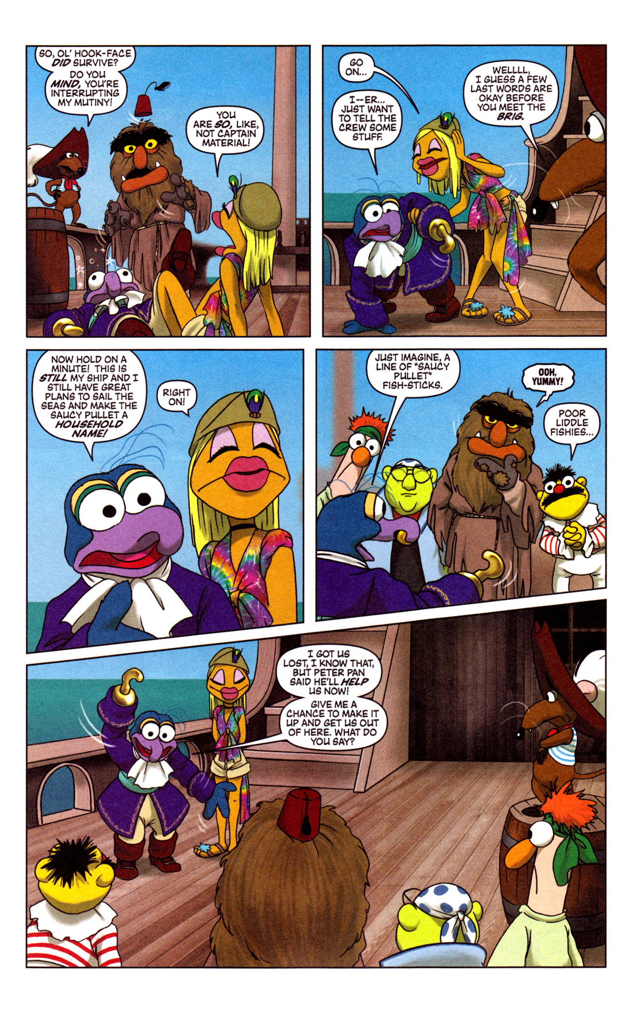 Read online Muppet Peter Pan comic -  Issue #4 - 12