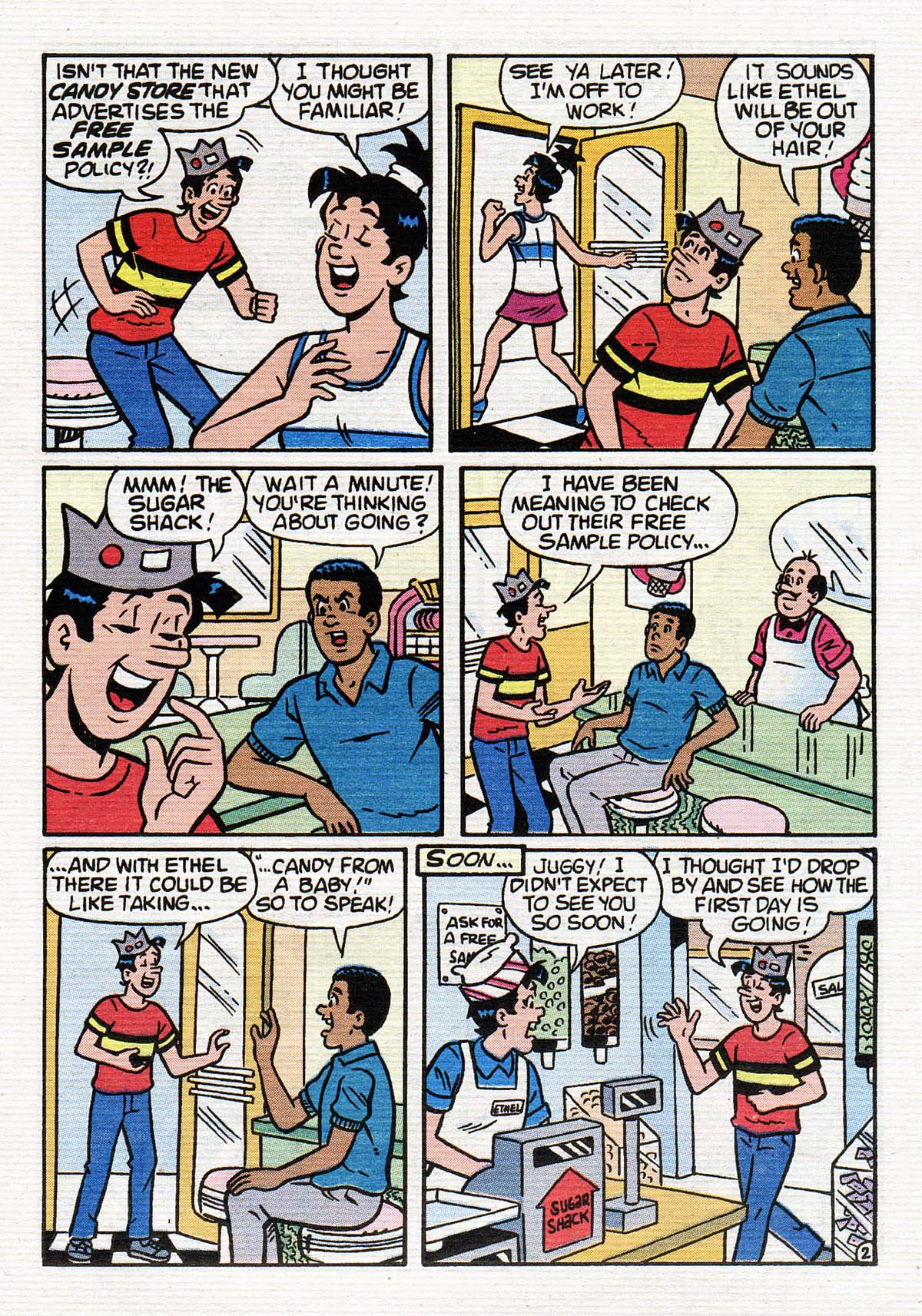 Read online Jughead with Archie Digest Magazine comic -  Issue #193 - 60