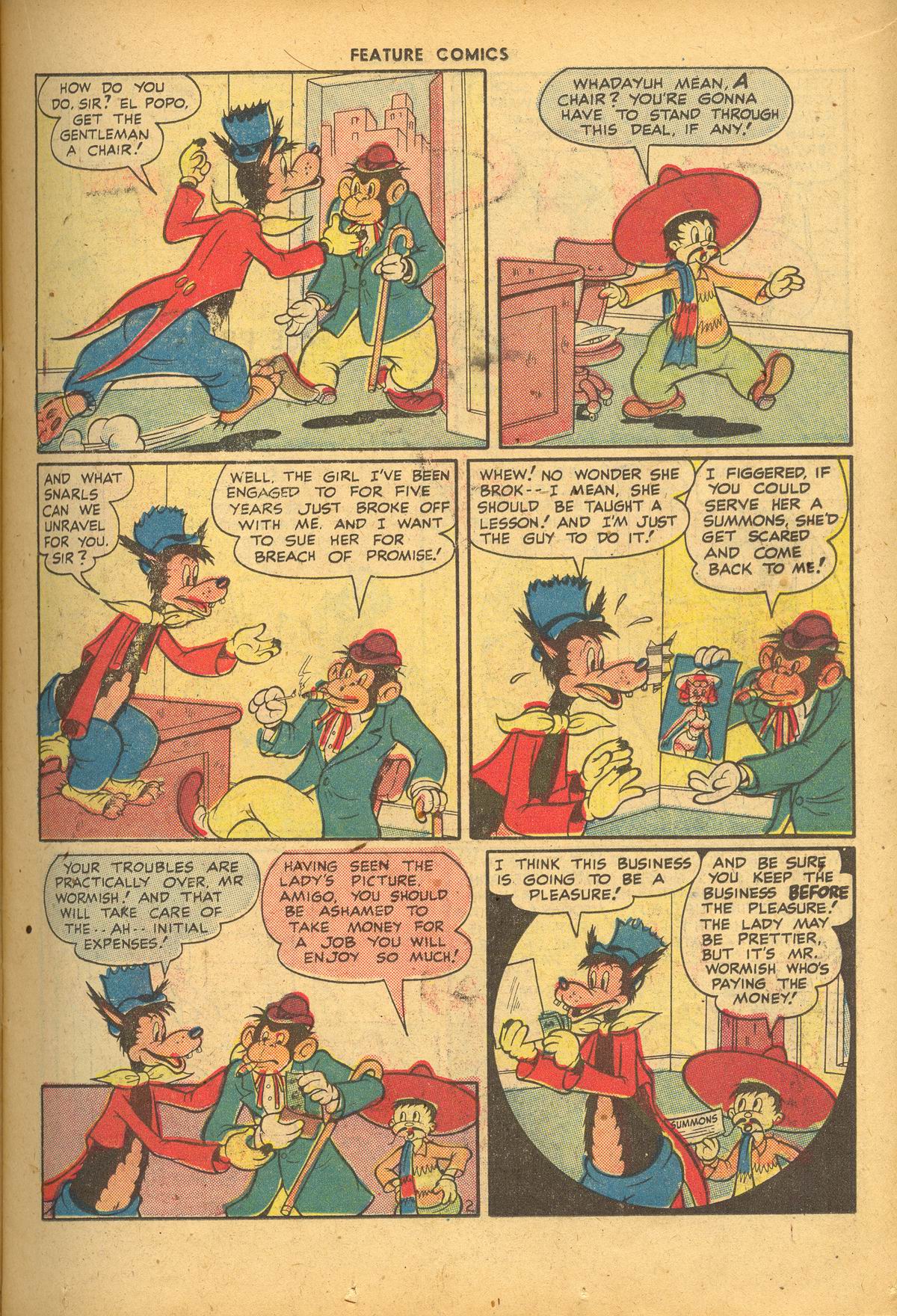 Read online Feature Comics comic -  Issue #115 - 17