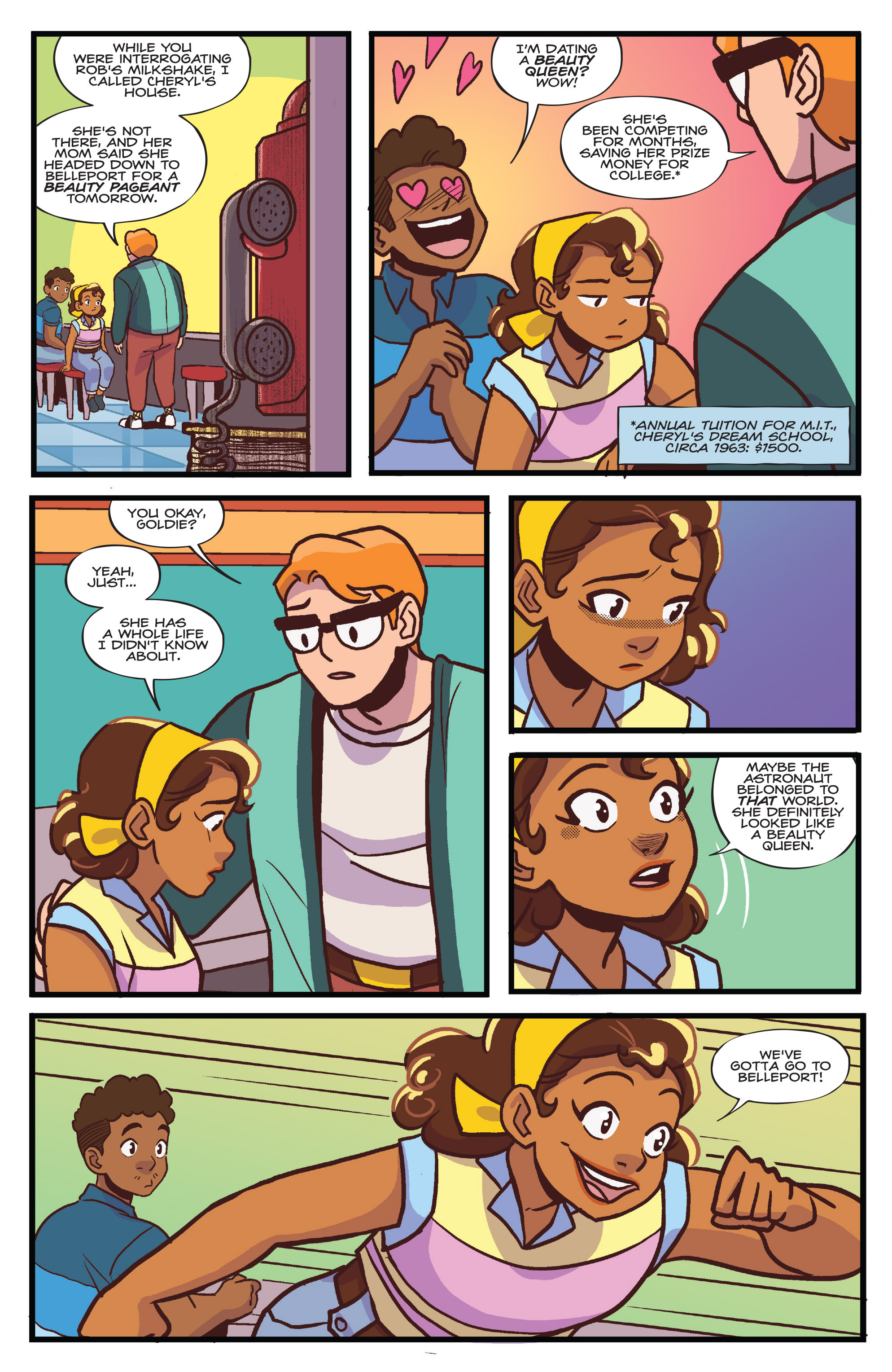 Read online Goldie Vance comic -  Issue #6 - 7