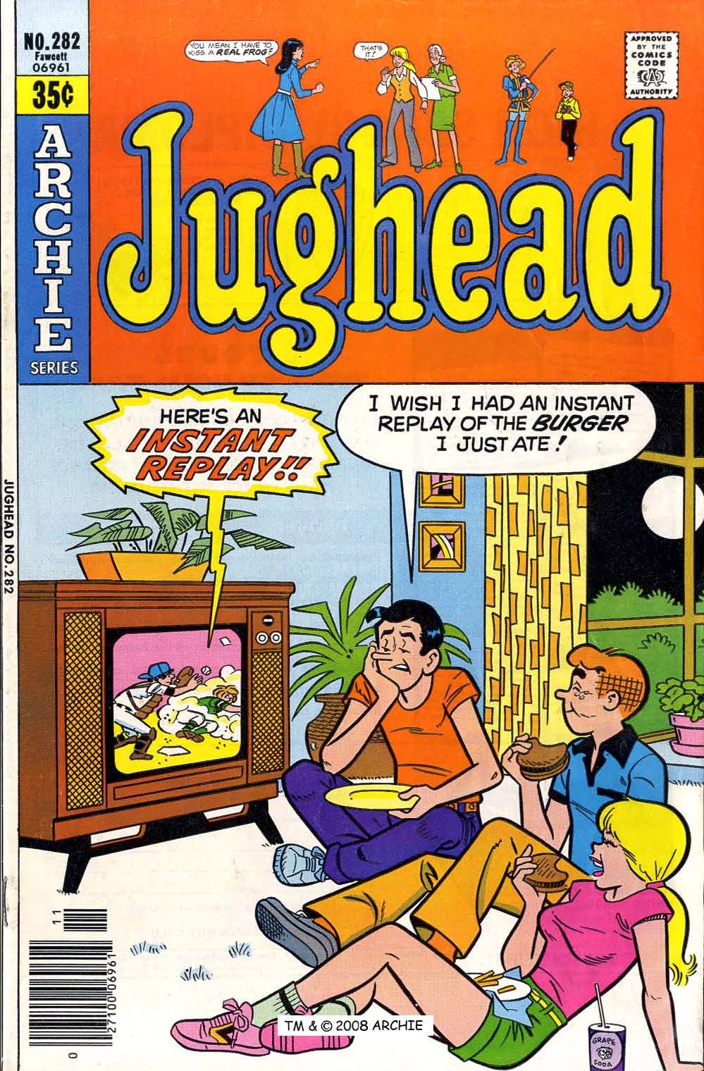 Read online Jughead (1965) comic -  Issue #282 - 1