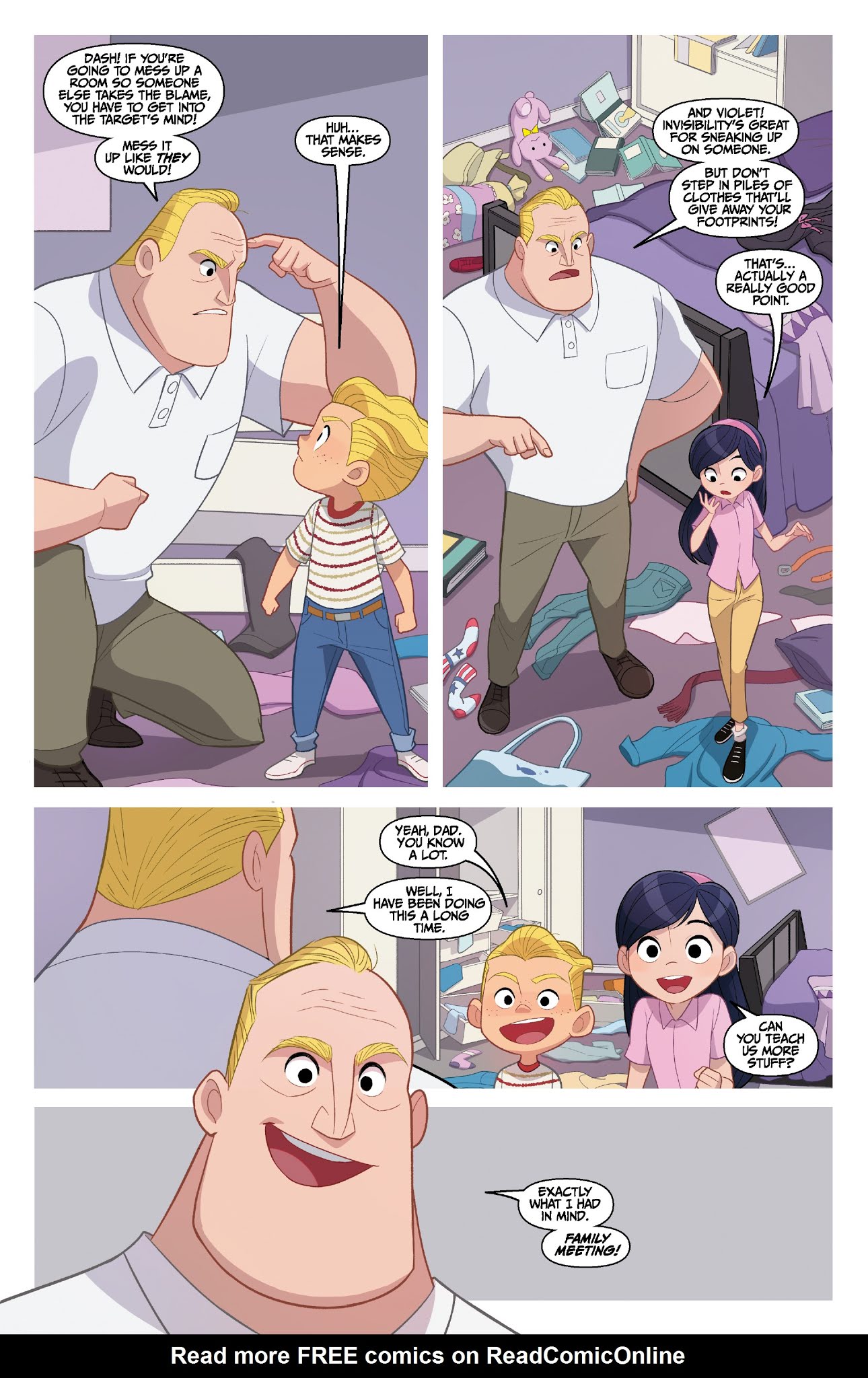 Read online Disney / Pixar The Incredibles 2: Crisis In Mid-Life! & Other Stories comic -  Issue #1 - 13