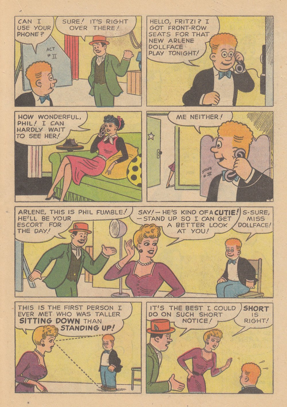 Read online Fritzi Ritz (1953) comic -  Issue #58 - 17