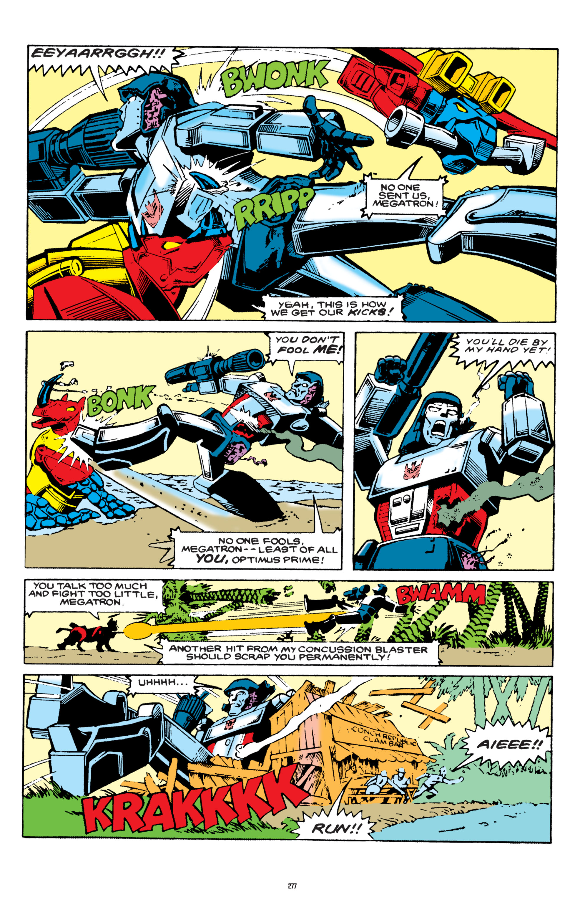 Read online The Transformers Classics comic -  Issue # TPB 2 - 278