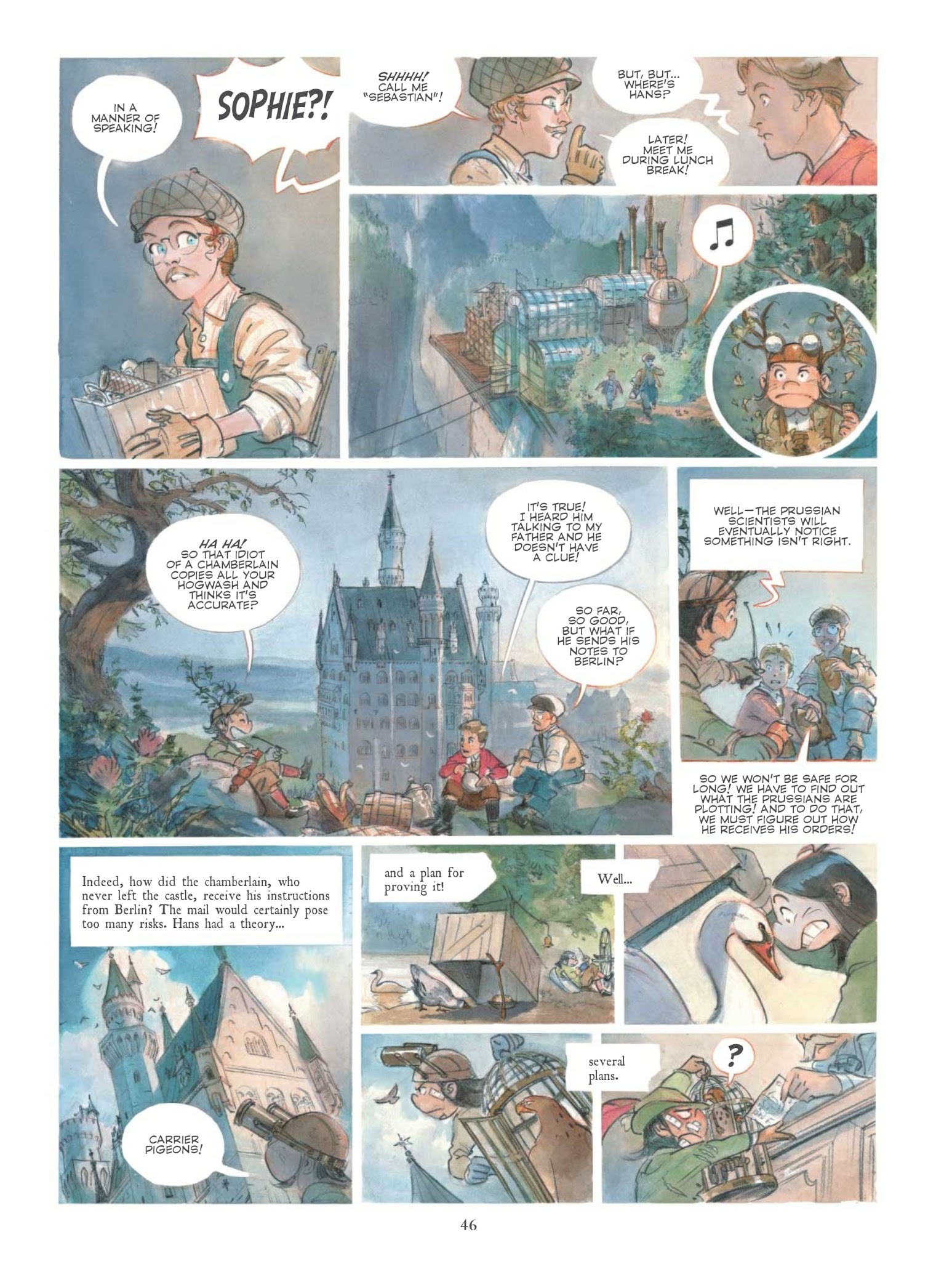 Read online Castle In the Stars: The Space Race of 1869 comic -  Issue # Full - 50