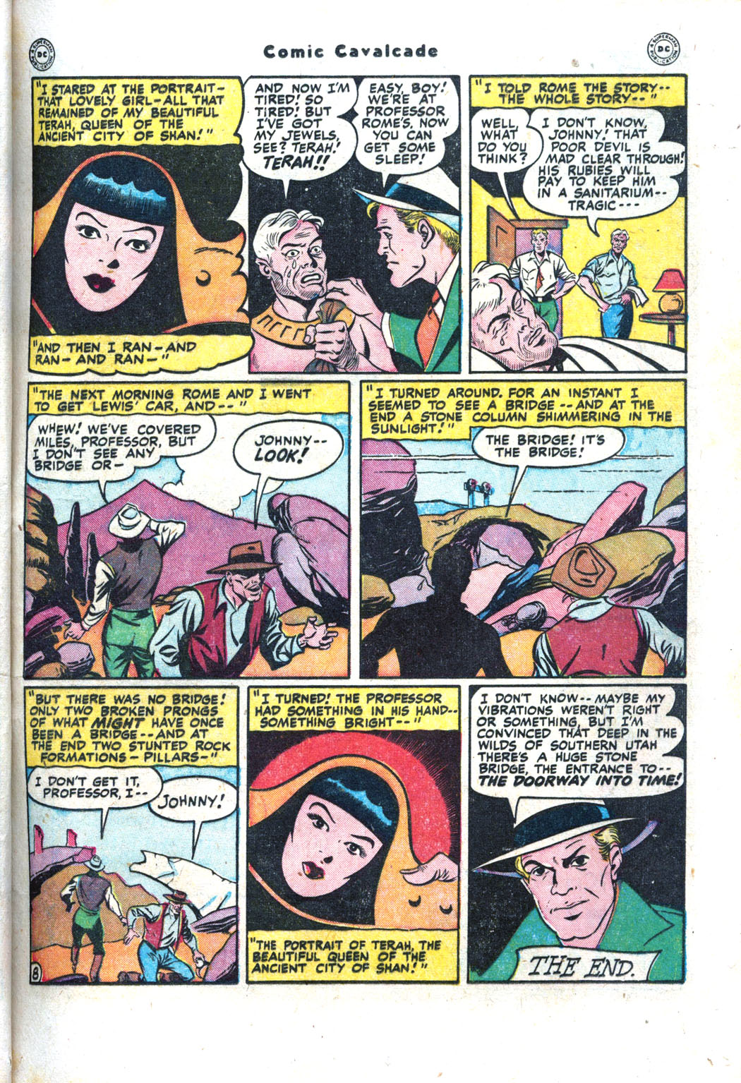 Read online Comic Cavalcade comic -  Issue #26 - 25