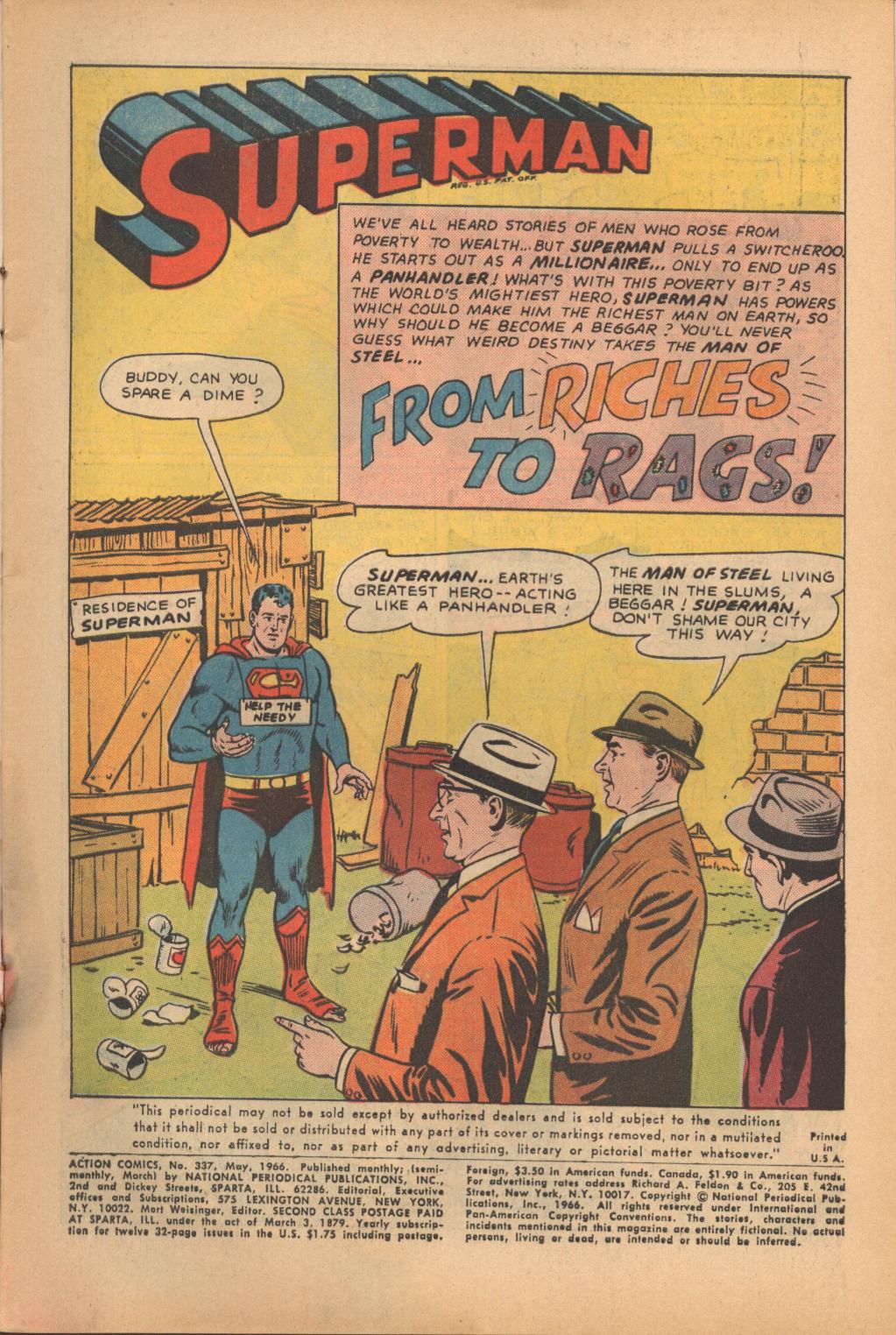 Read online Action Comics (1938) comic -  Issue #337 - 3