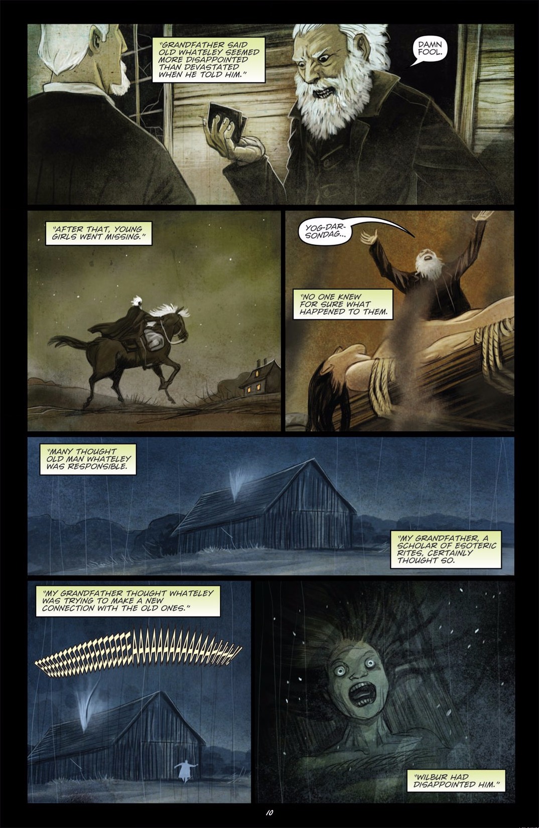 Read online H.P. Lovecraft's The Dunwich Horror comic -  Issue #3 - 13