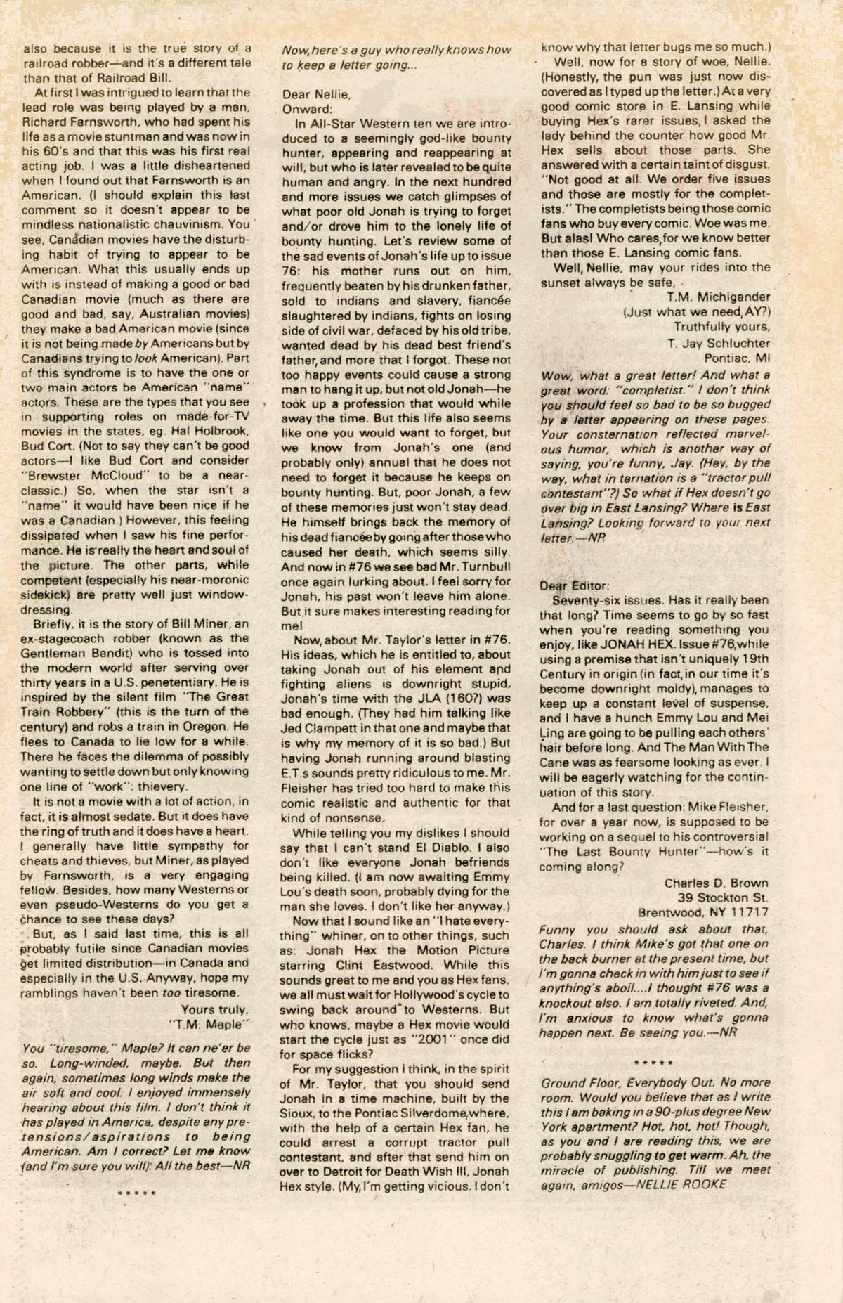 Read online Jonah Hex (1977) comic -  Issue #81 - 34