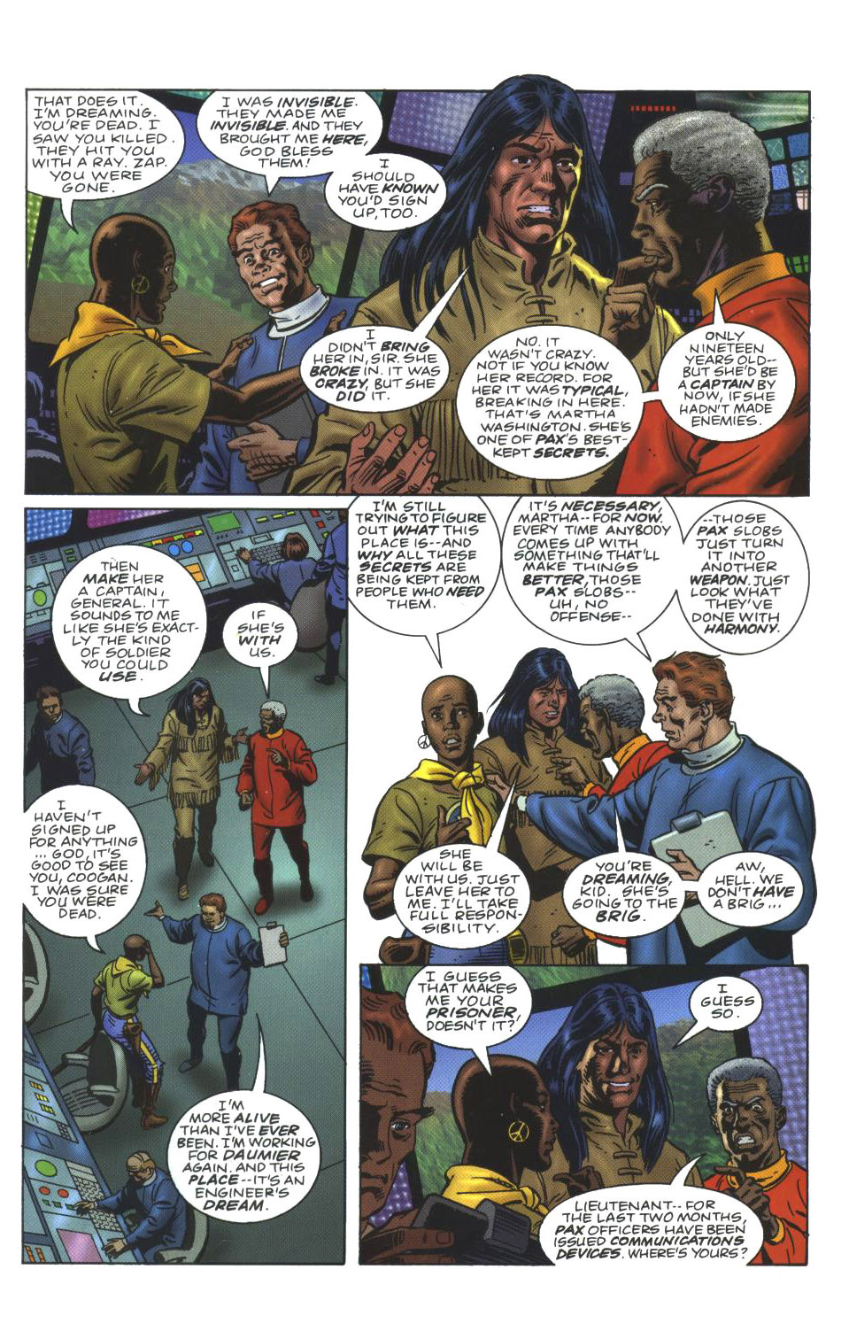 Read online Martha Washington Goes To War comic -  Issue # TPB - 99