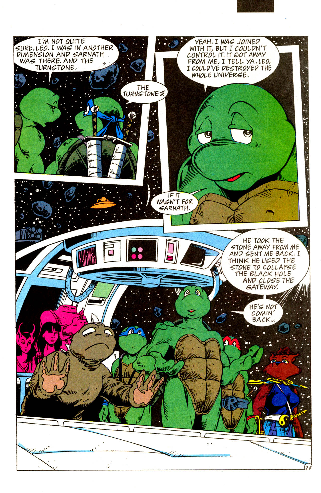 Read online Teenage Mutant Ninja Turtles Adventures (1989) comic -  Issue #50 - 24