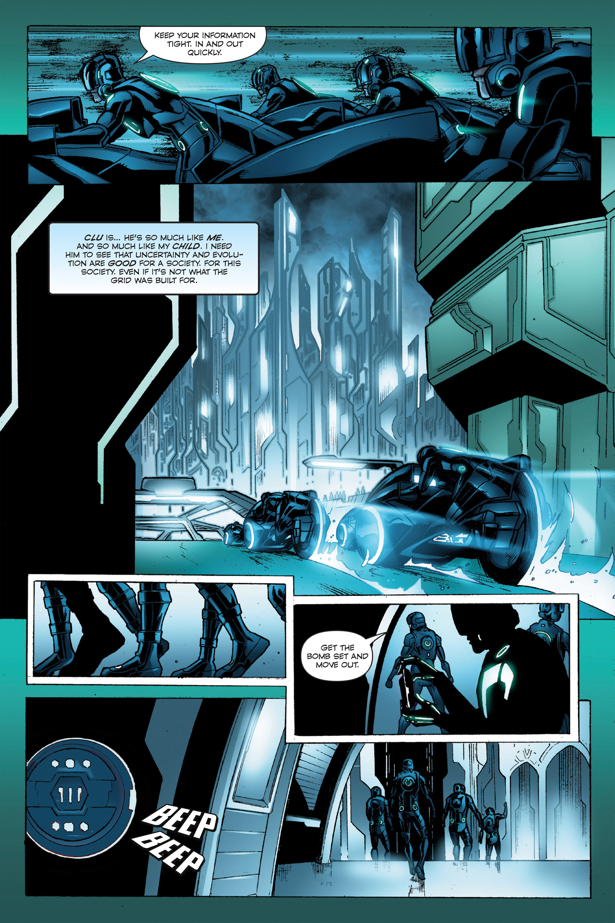 Read online TRON: Betrayal comic -  Issue # TPB - 91