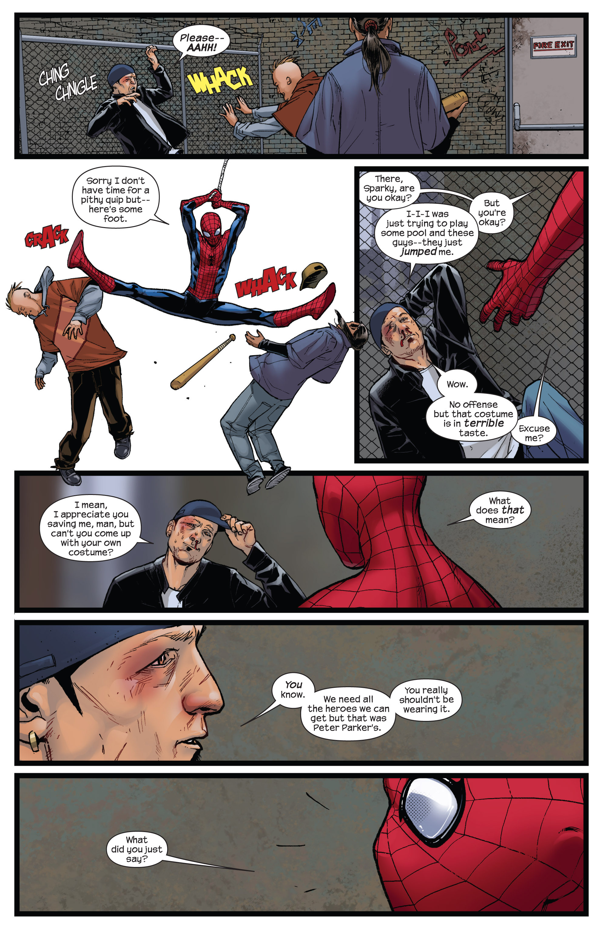 Read online Spider-Men comic -  Issue #1 - 18
