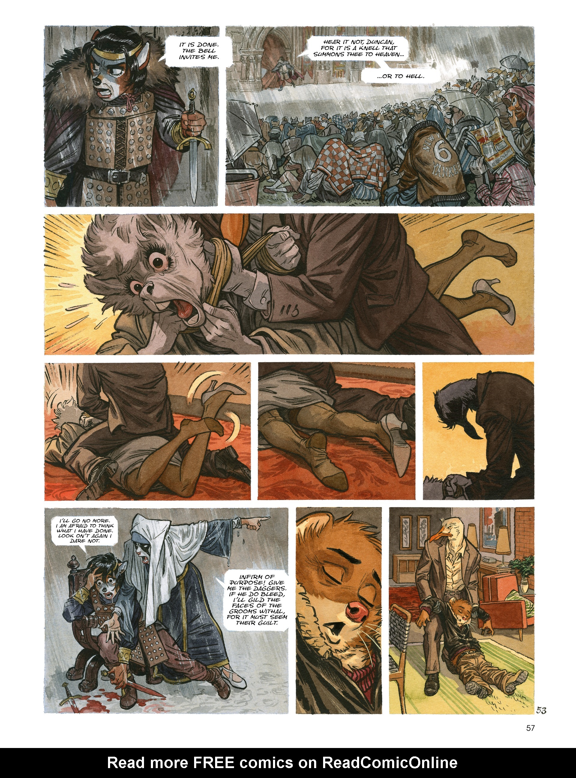 Read online Blacksad: They All Fall Down · Part One comic -  Issue # TPB - 59