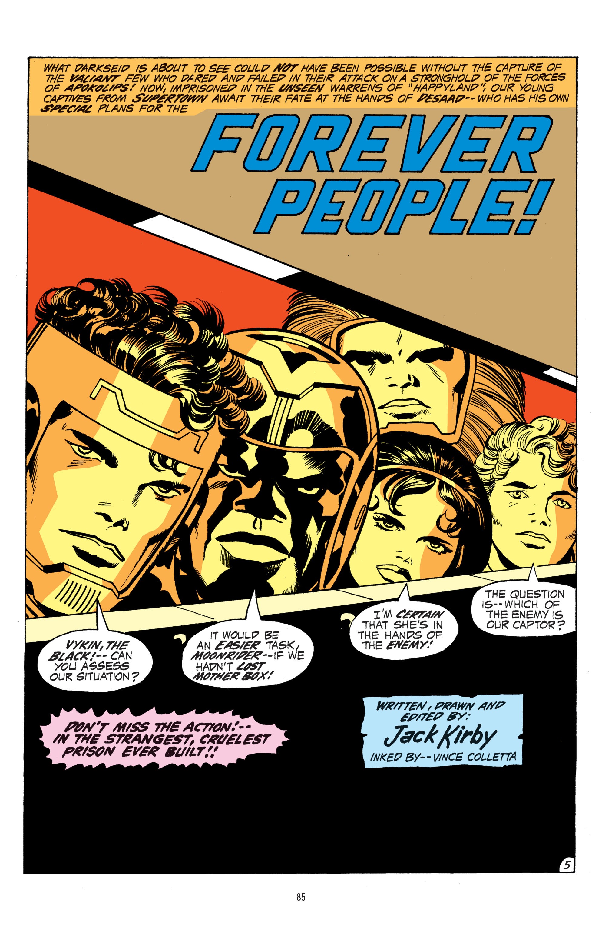 Read online The Forever People comic -  Issue # _TPB  by Jack Kirby (Part 1) - 83