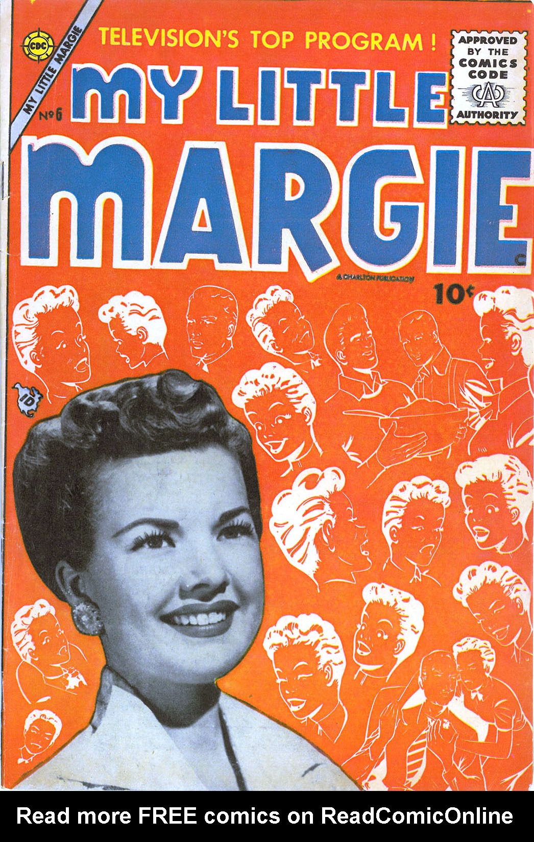 Read online My Little Margie (1954) comic -  Issue #6 - 1