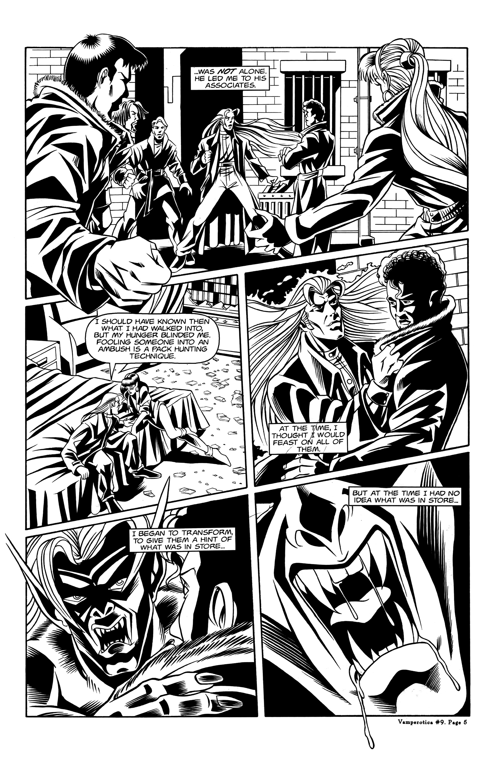 Read online Vamperotica comic -  Issue #9 - 7