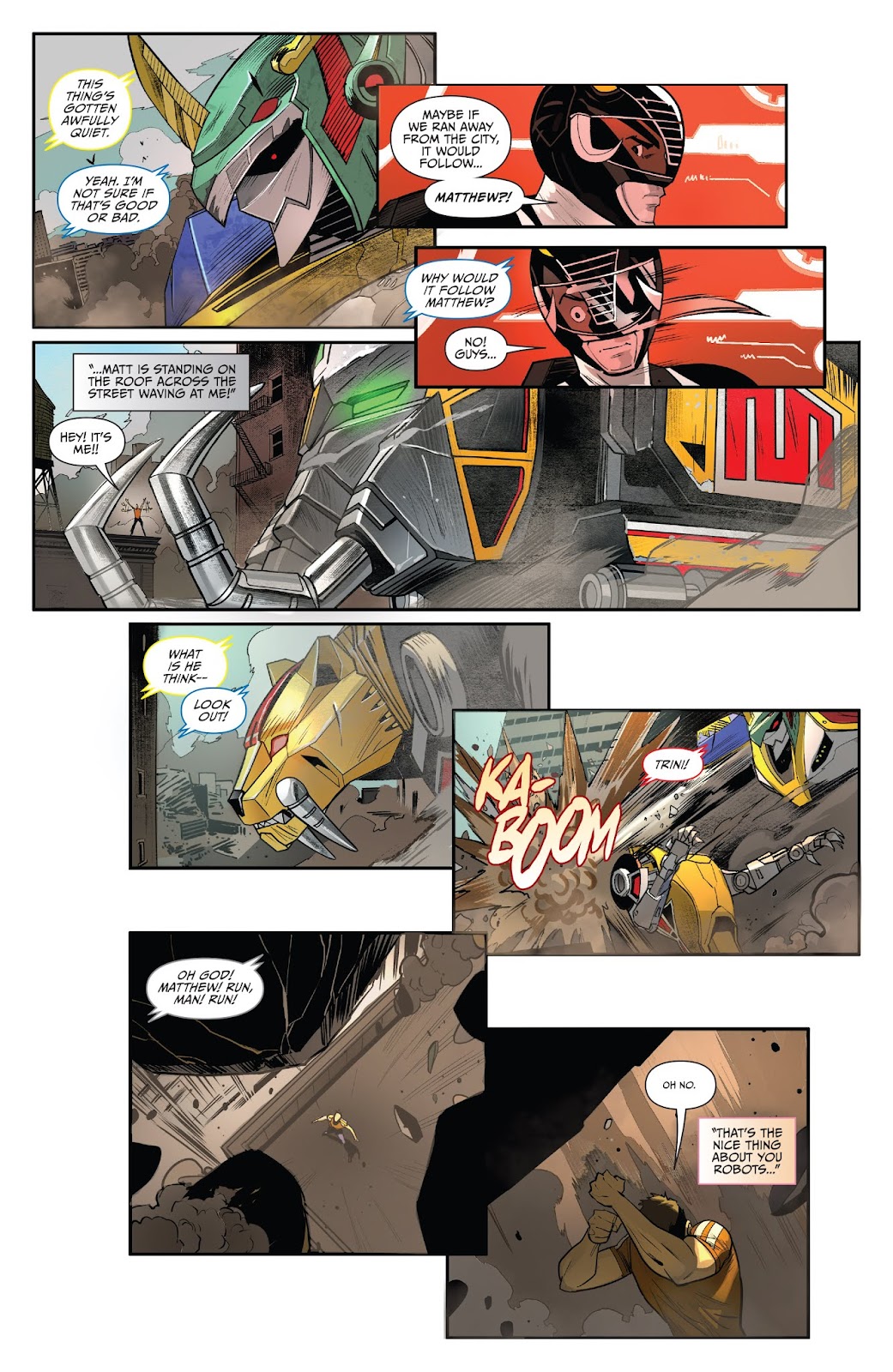 Saban's Go Go Power Rangers issue 10 - Page 22