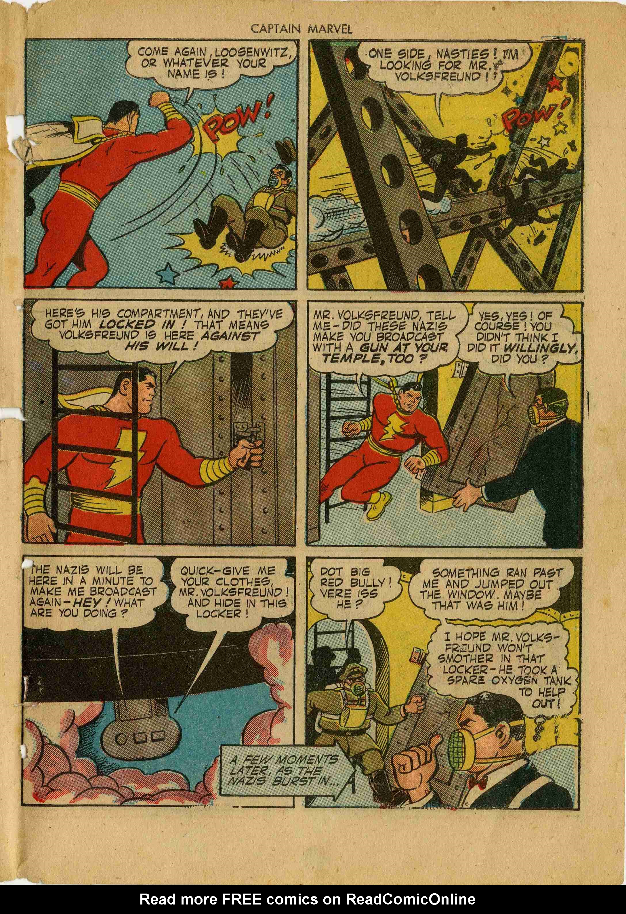 Read online Captain Marvel Adventures comic -  Issue #24 - 63