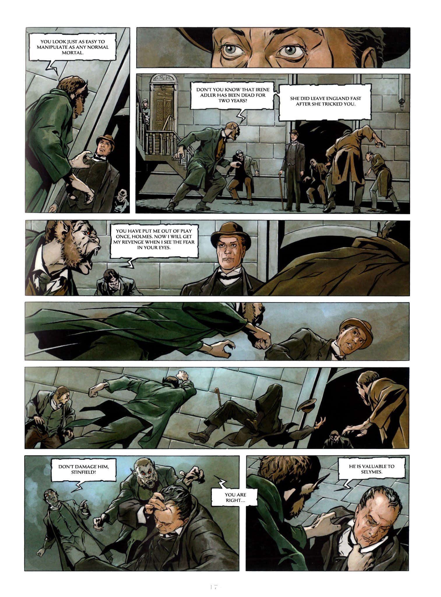 Read online Sherlock Holmes and the Vampires of London comic -  Issue # TPB - 18