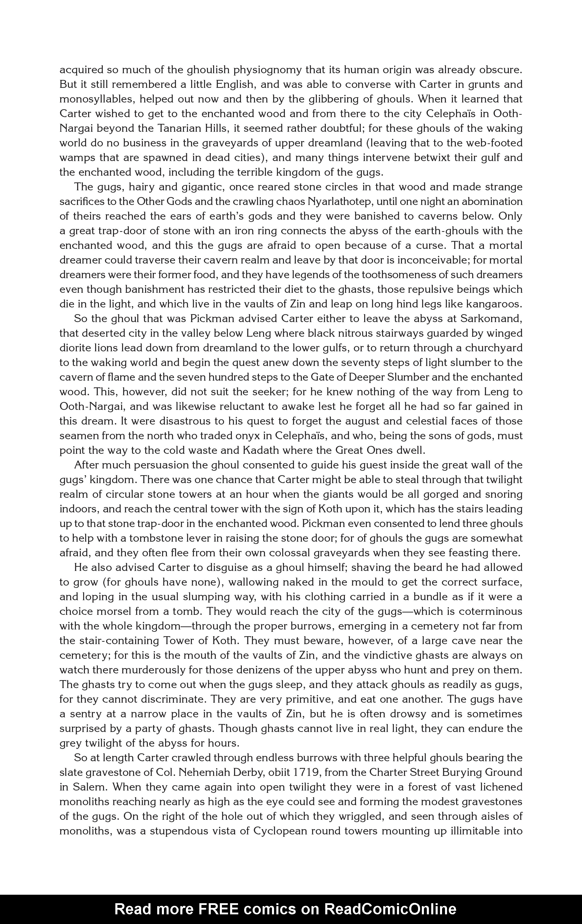 Read online Lovecraft Unknown Kadath comic -  Issue #3 - 28