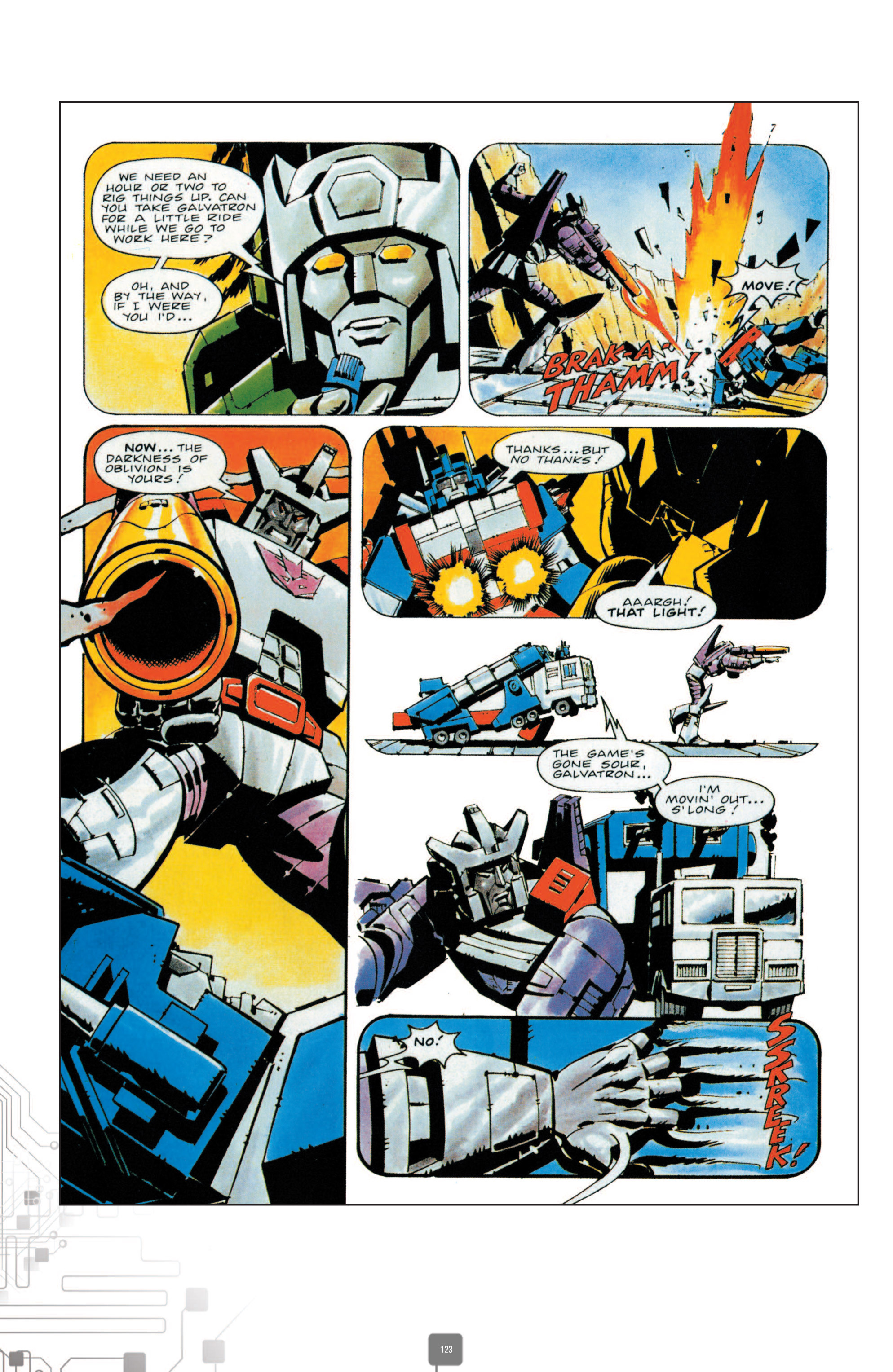 Read online The Transformers Classics UK comic -  Issue # TPB 3 - 124
