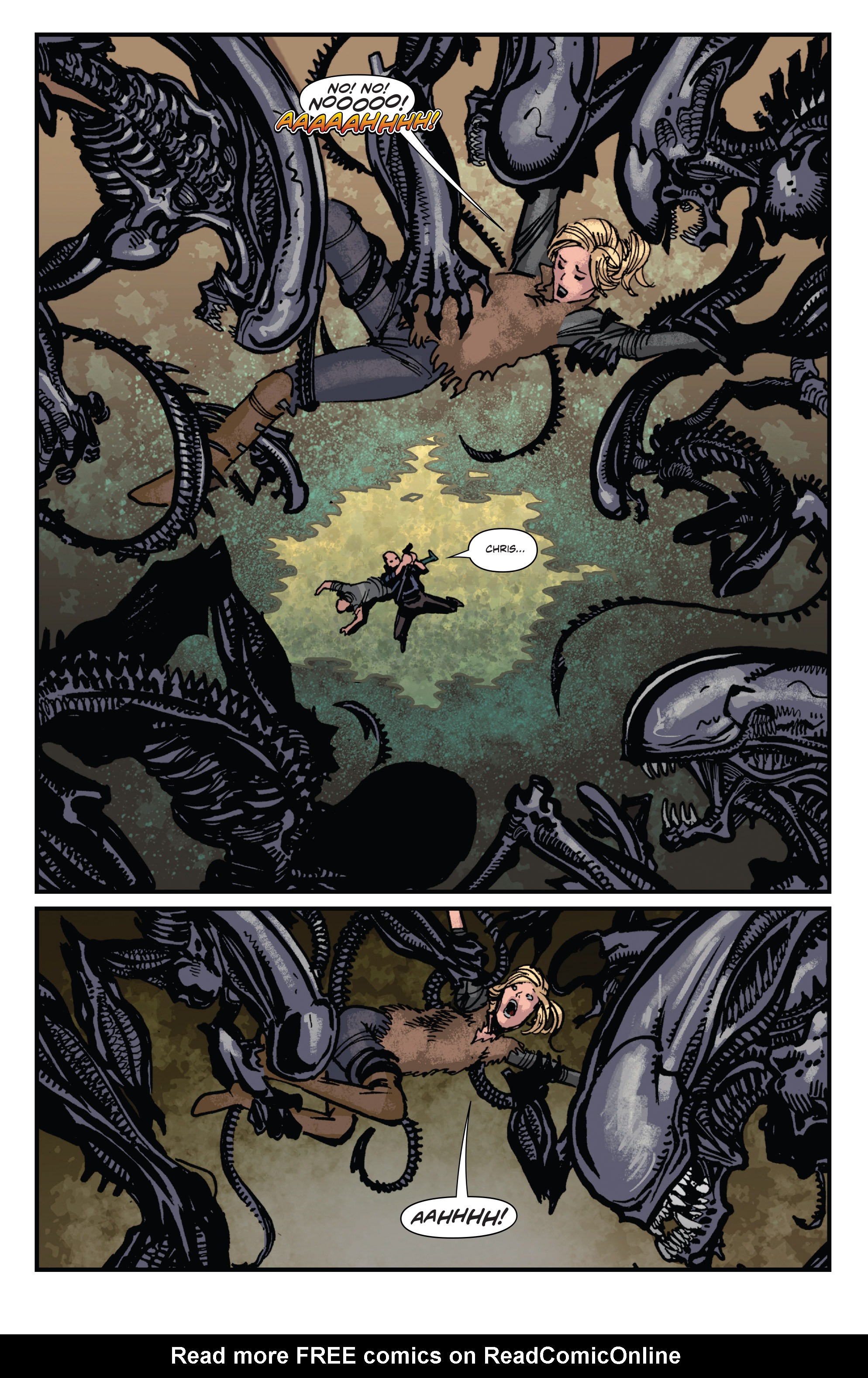 Read online Aliens: Life And Death comic -  Issue #1 - 9