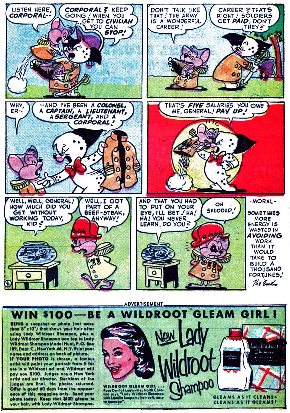 Read online Comic Cavalcade comic -  Issue #55 - 41