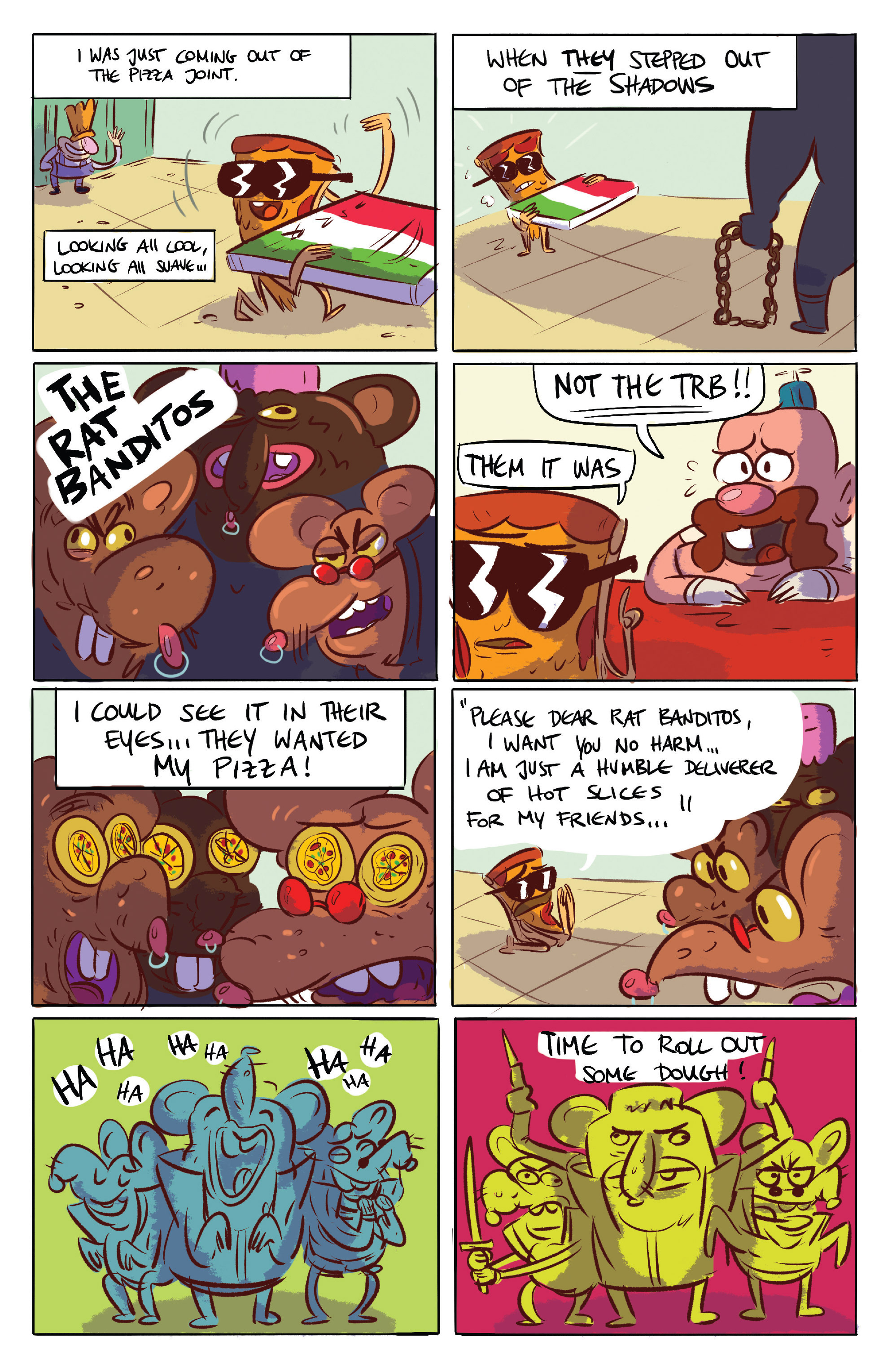 Read online Uncle Grandpa: Pizza Steve Special comic -  Issue # Full - 18