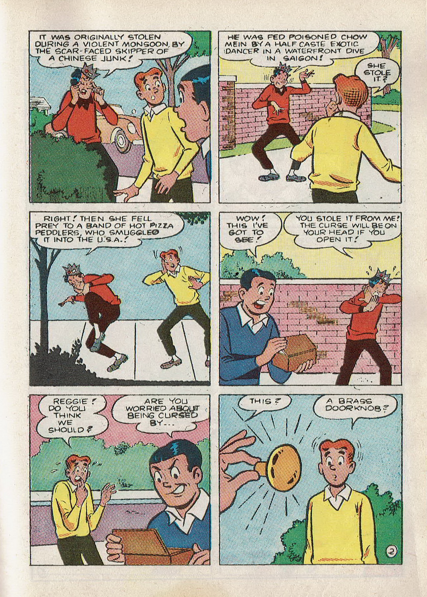 Read online Jughead Jones Comics Digest comic -  Issue #59 - 57