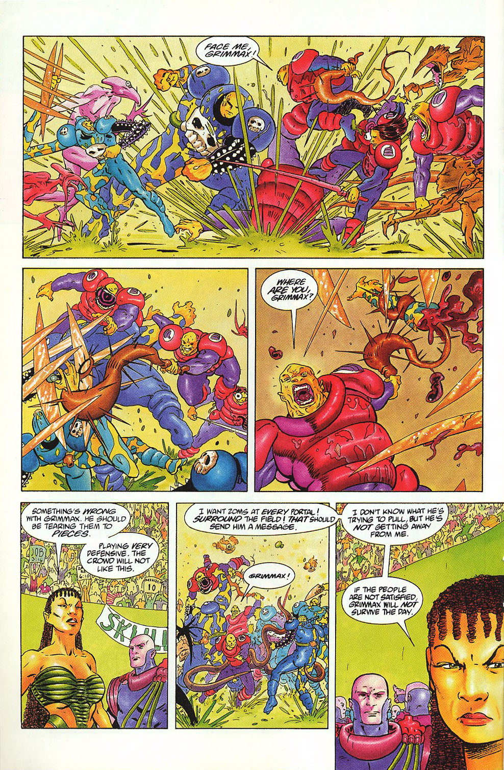 Read online Warriors of Plasm comic -  Issue #9 - 13