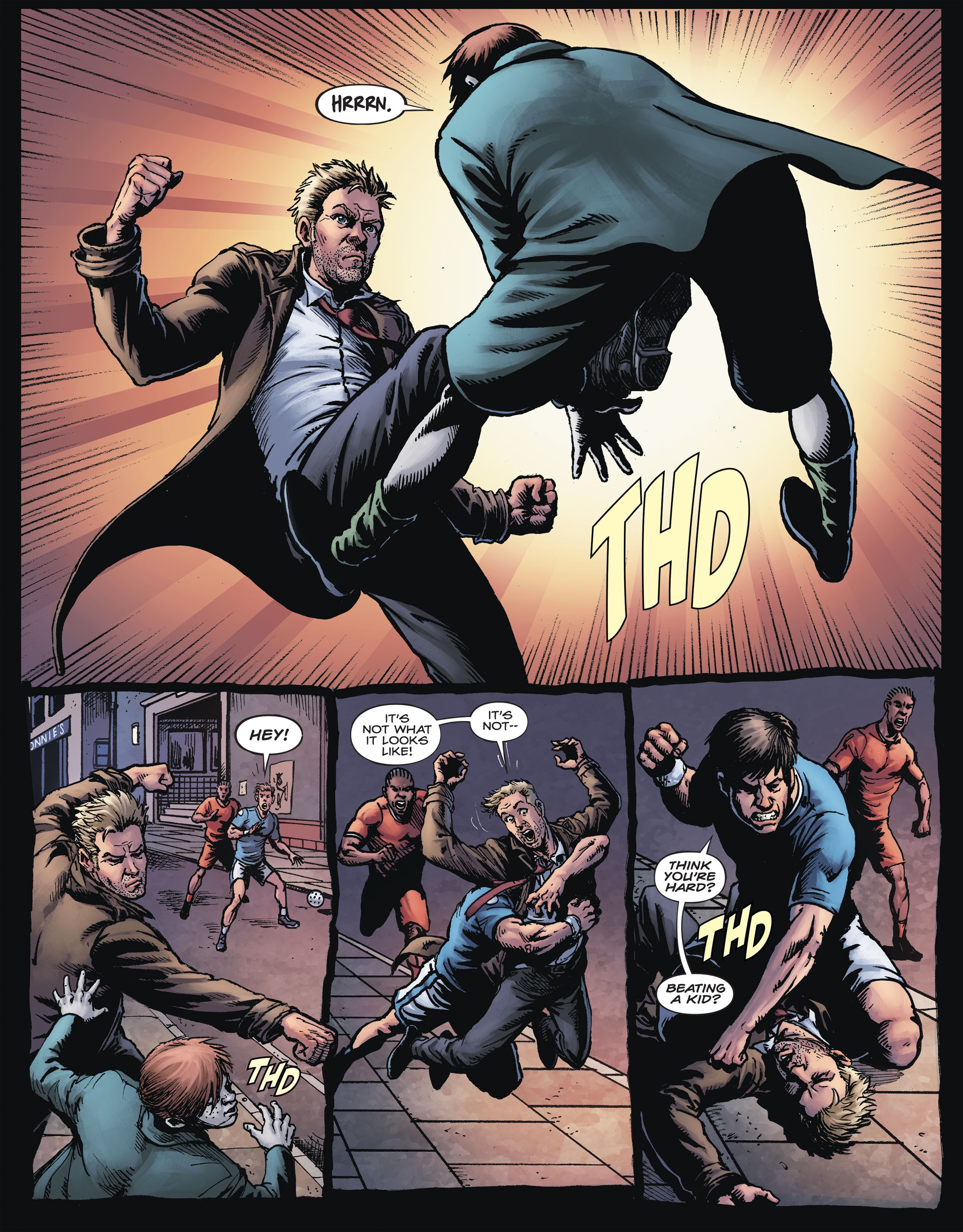 Read online Hellblazer: Rise and Fall comic -  Issue #2 - 33