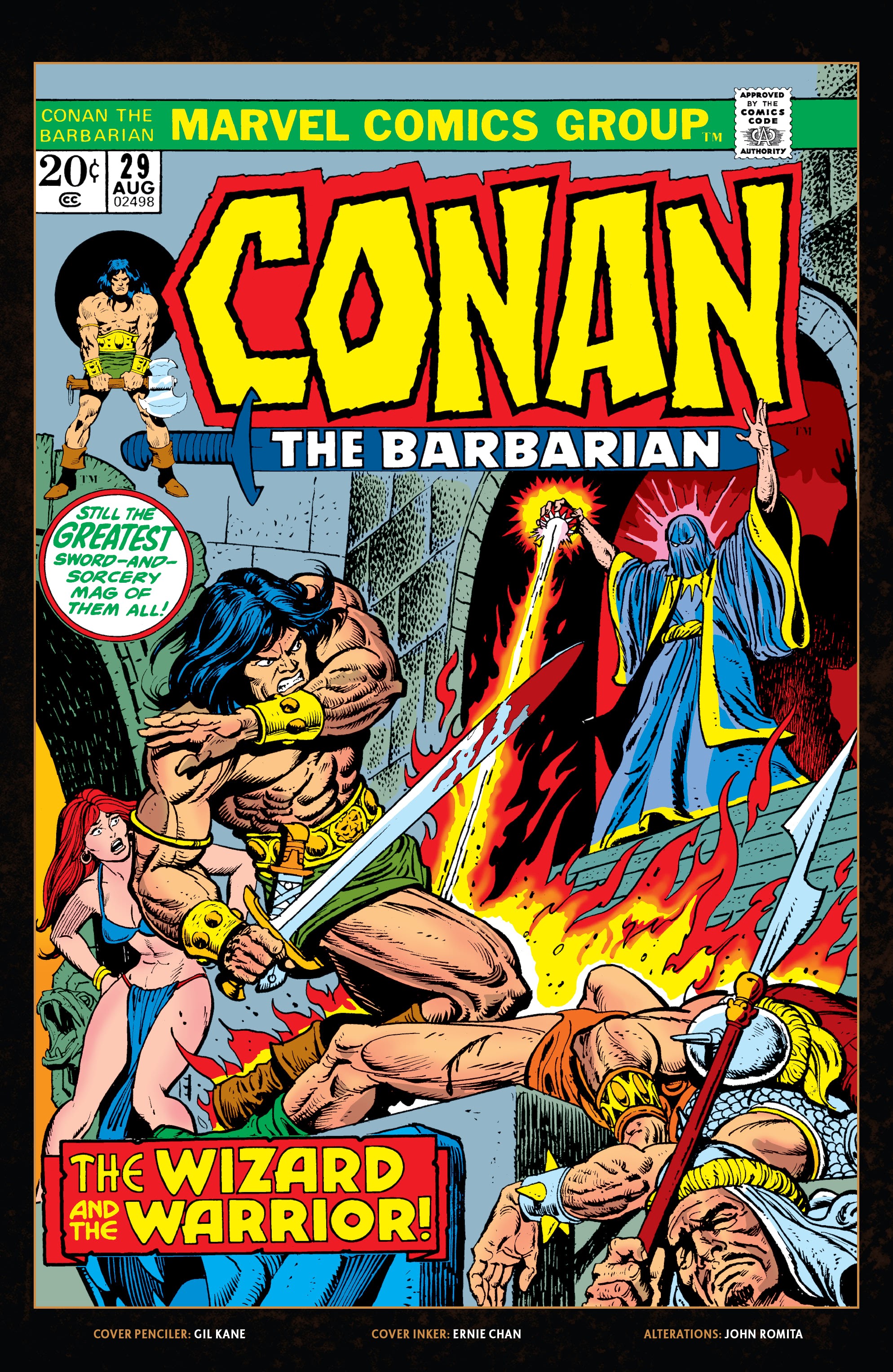 Read online Conan The Barbarian Epic Collection: The Original Marvel Years - The Curse Of The Golden Skull comic -  Issue # TPB (Part 1) - 46