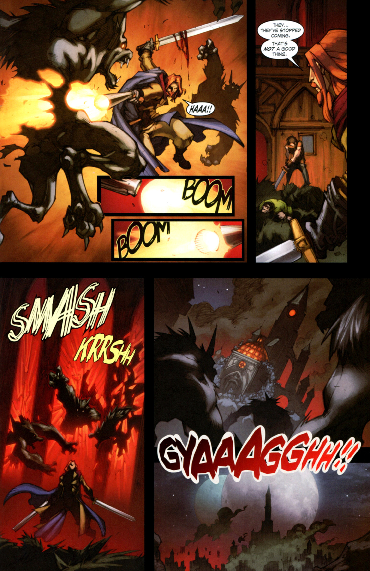 Read online World of Warcraft: Curse of the Worgen comic -  Issue #4 - 26