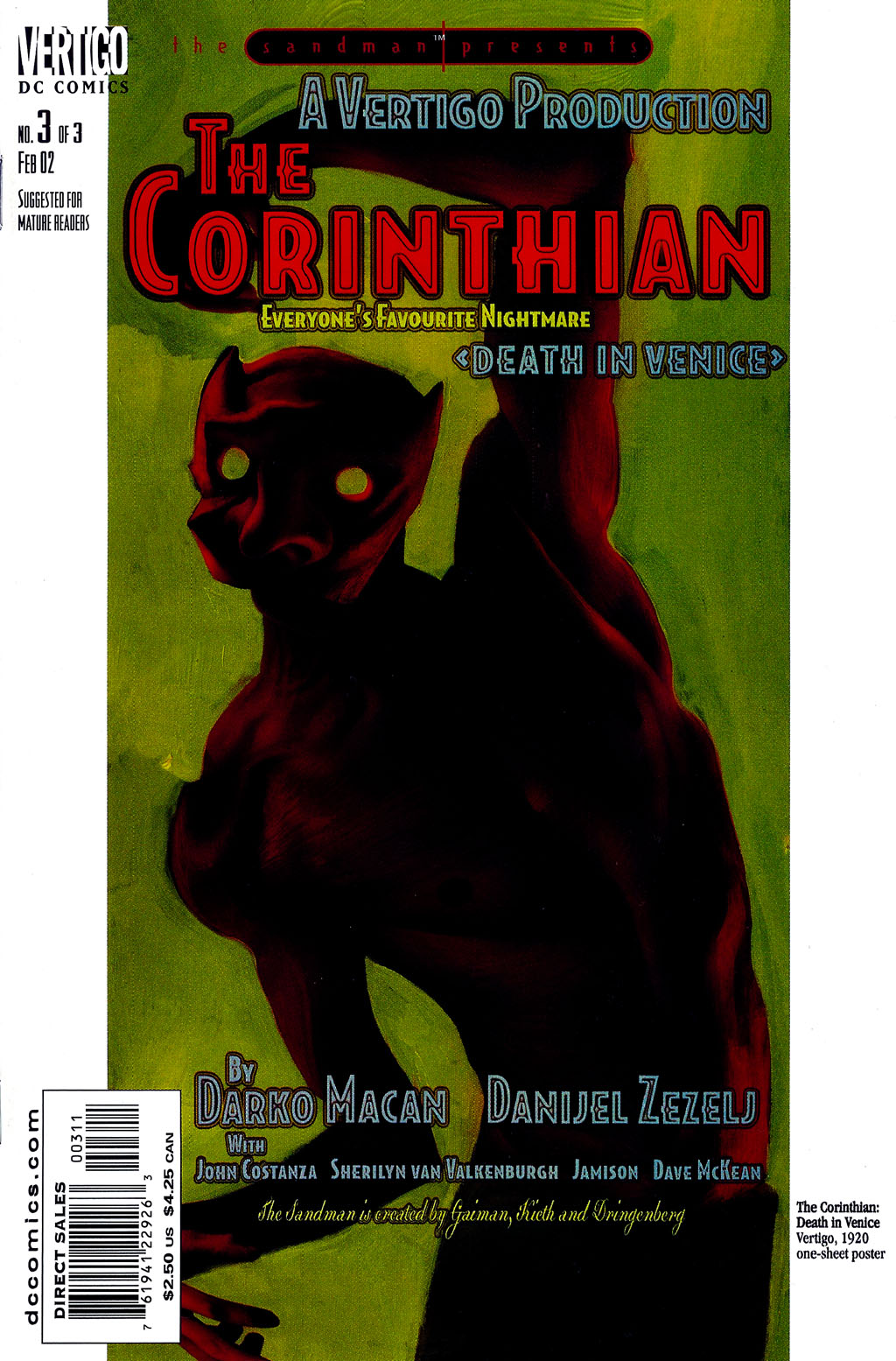 Read online The Sandman Presents: The Corinthian comic -  Issue #3 - 1