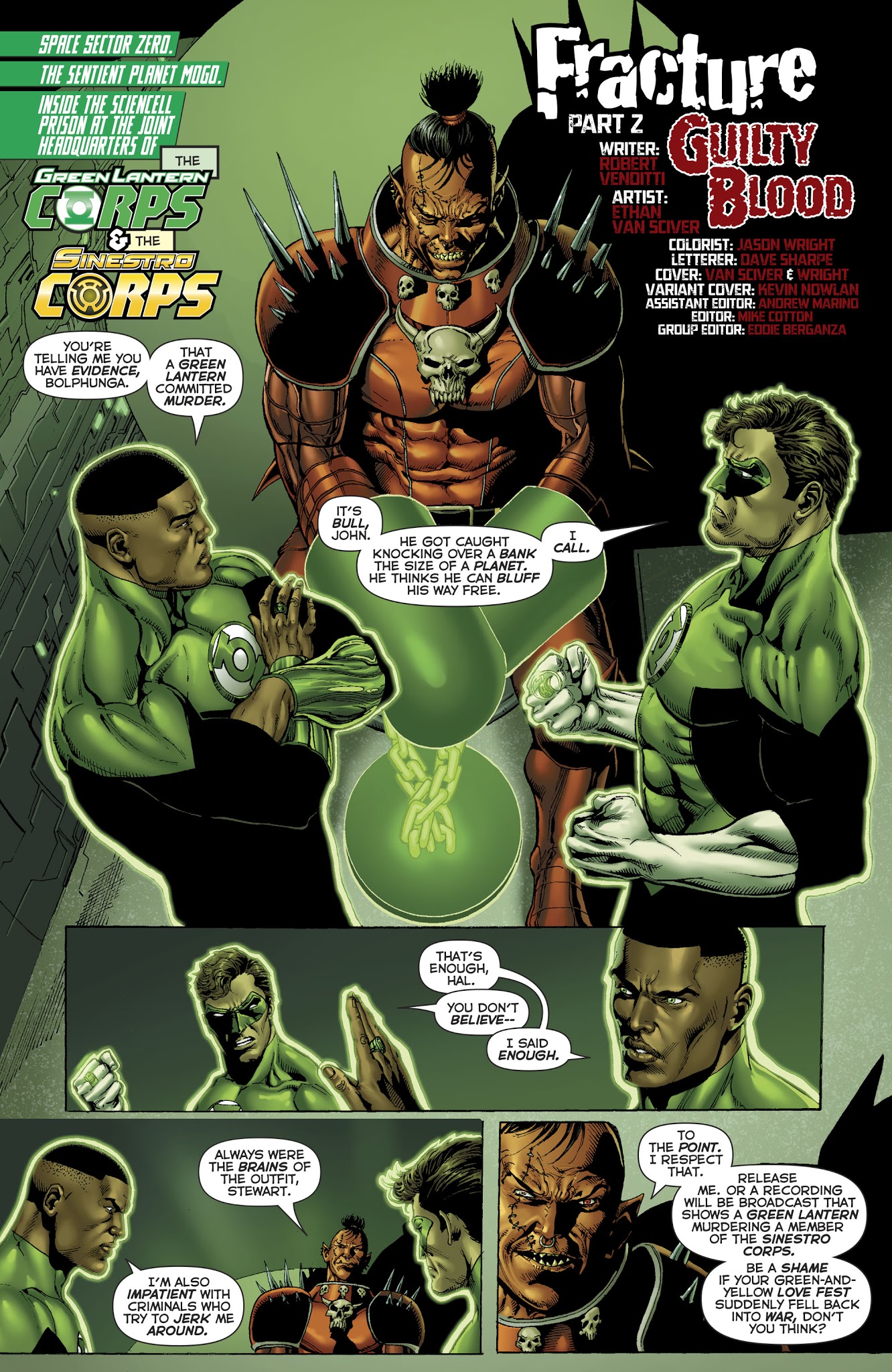 Read online Hal Jordan And The Green Lantern Corps comic -  Issue #23 - 4