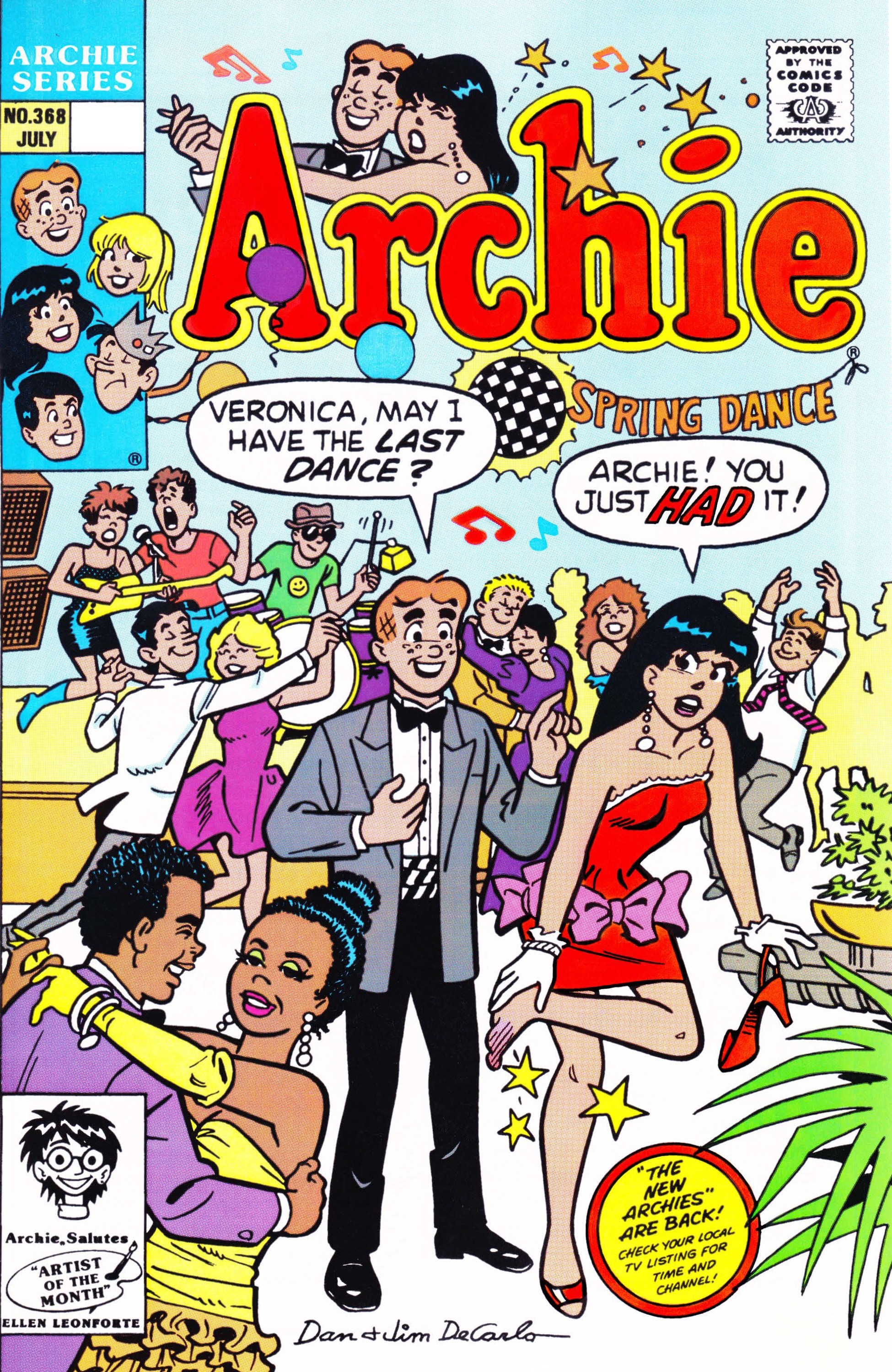 Read online Archie (1960) comic -  Issue #368 - 1